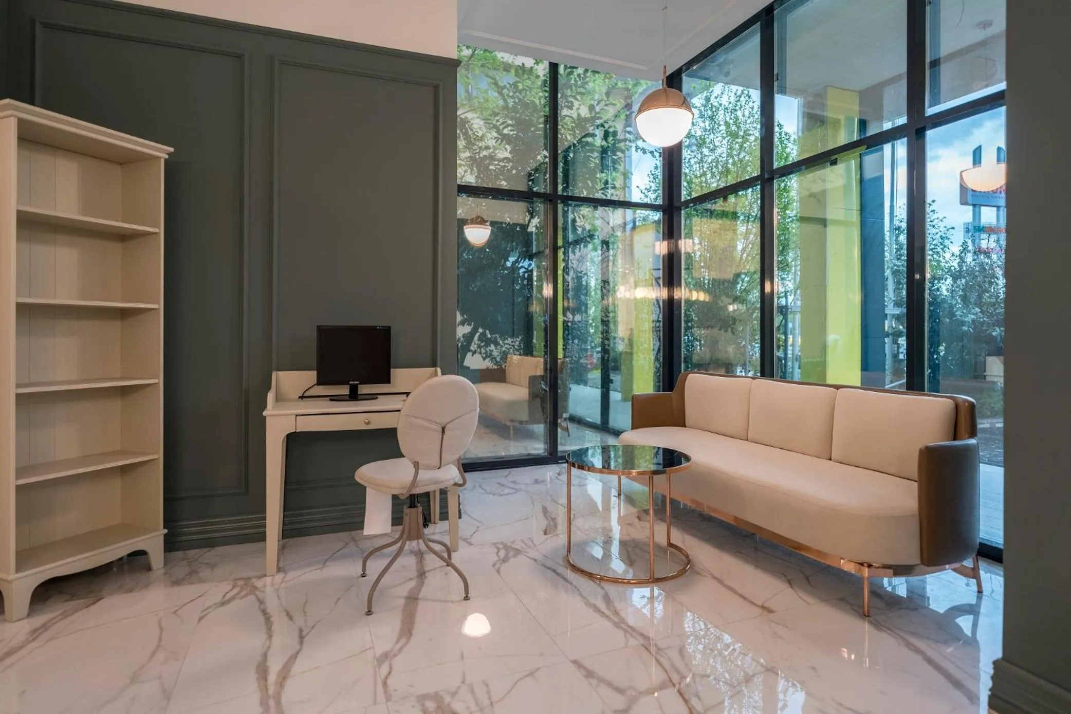 Lobby or reception in Yeşilyurt Park Otel