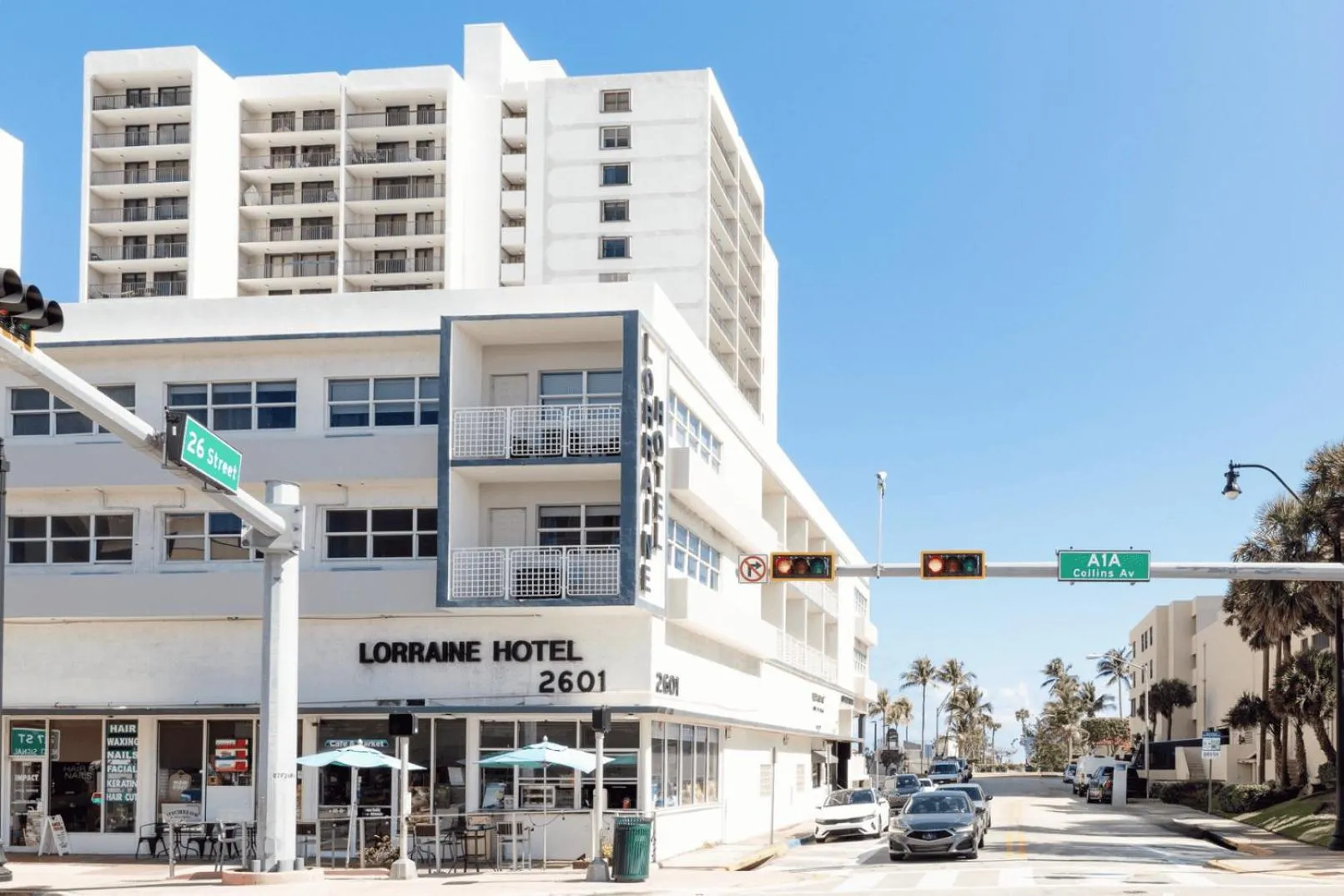 Property building in Lorraine Hotel