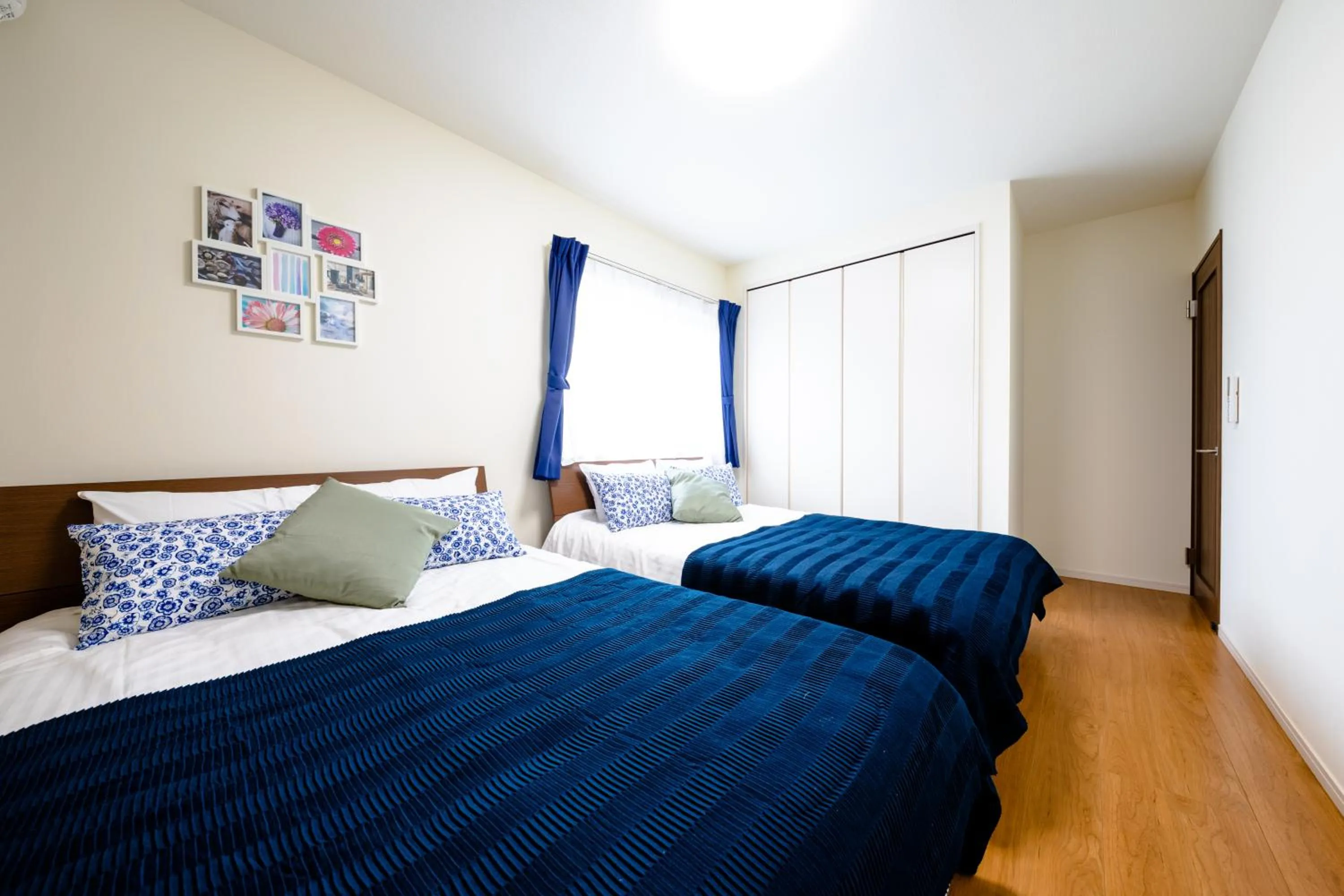 Bed in ID-STAY Kawaguchiko Ⅱ