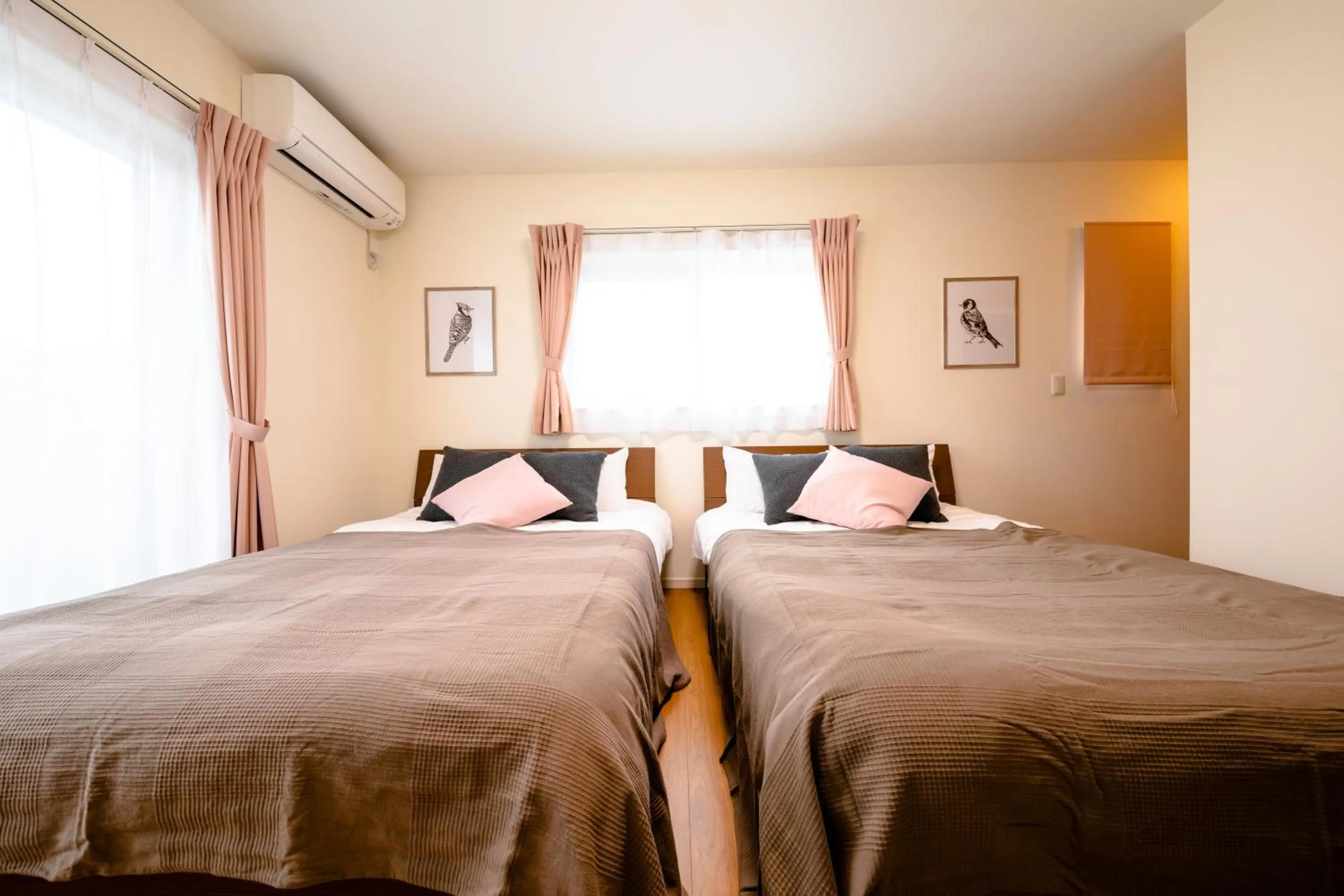 Bed in ID-STAY Kawaguchiko Ⅱ