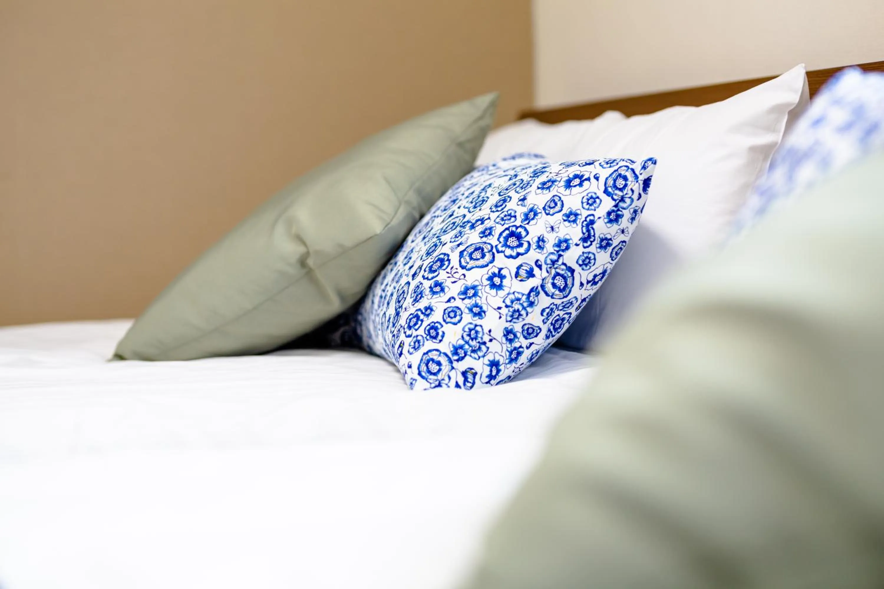 Bed in ID-STAY Kawaguchiko Ⅱ