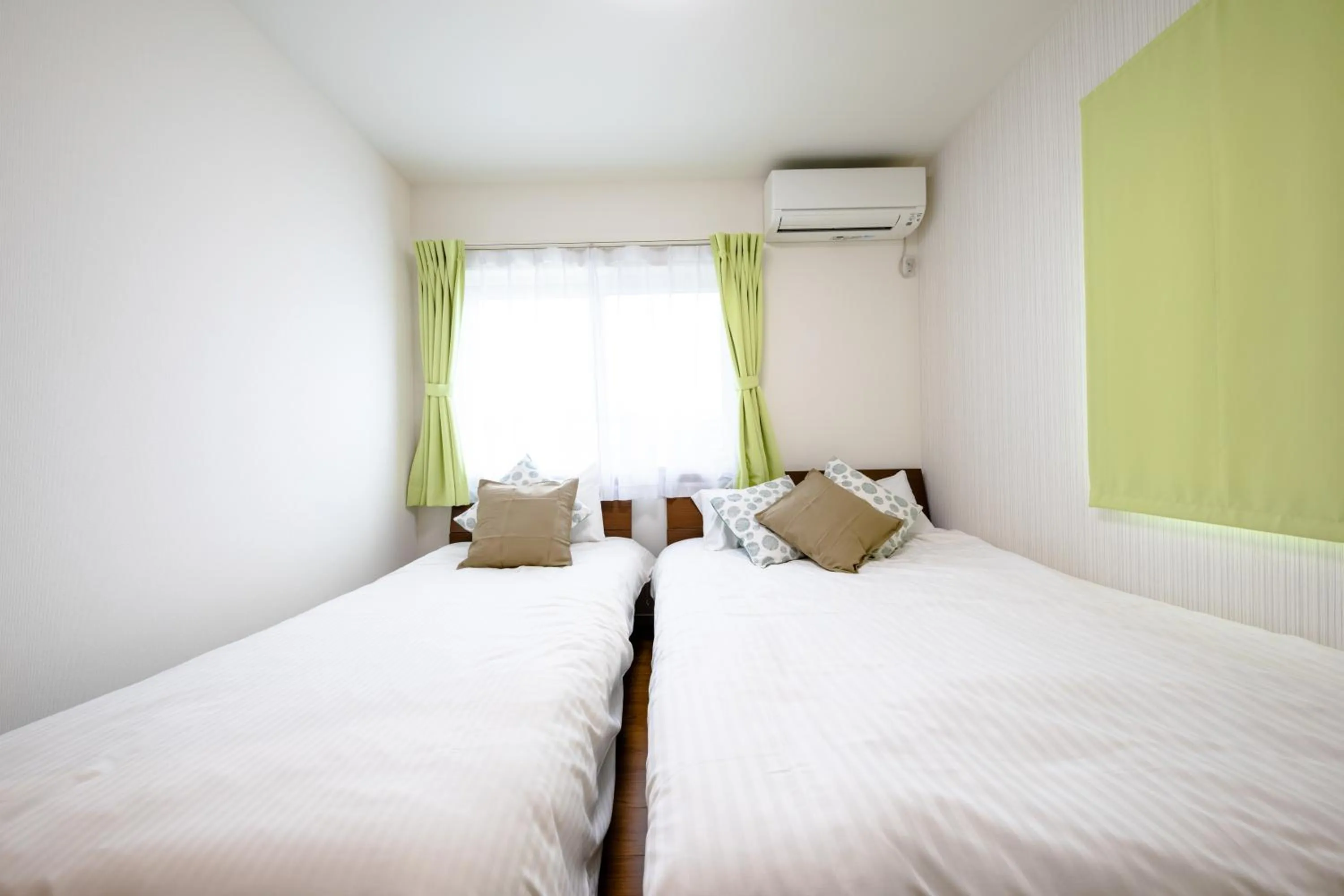 Bed in ID-STAY Kawaguchiko Ⅱ