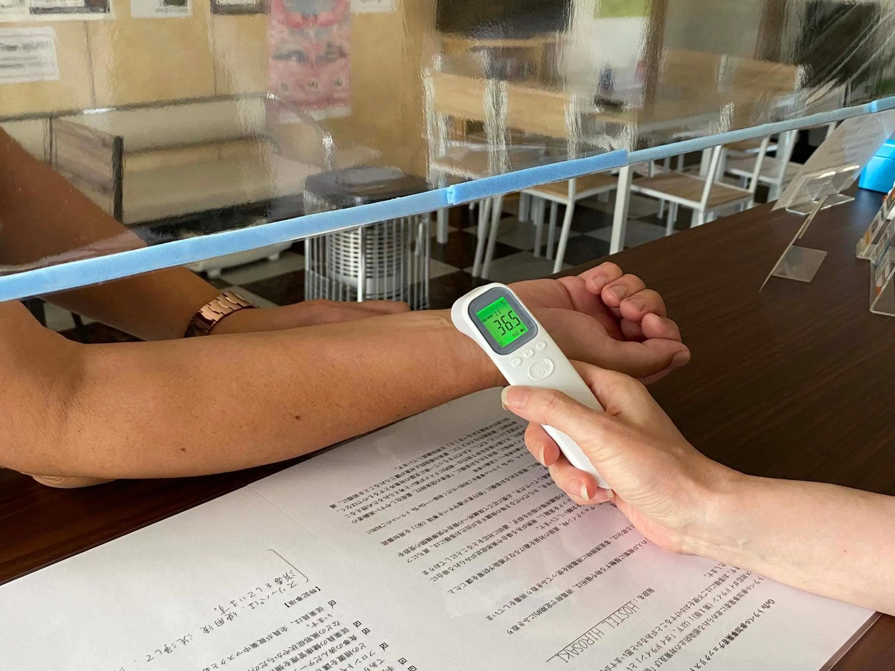 Lobby or reception in Hostel Hirosaki