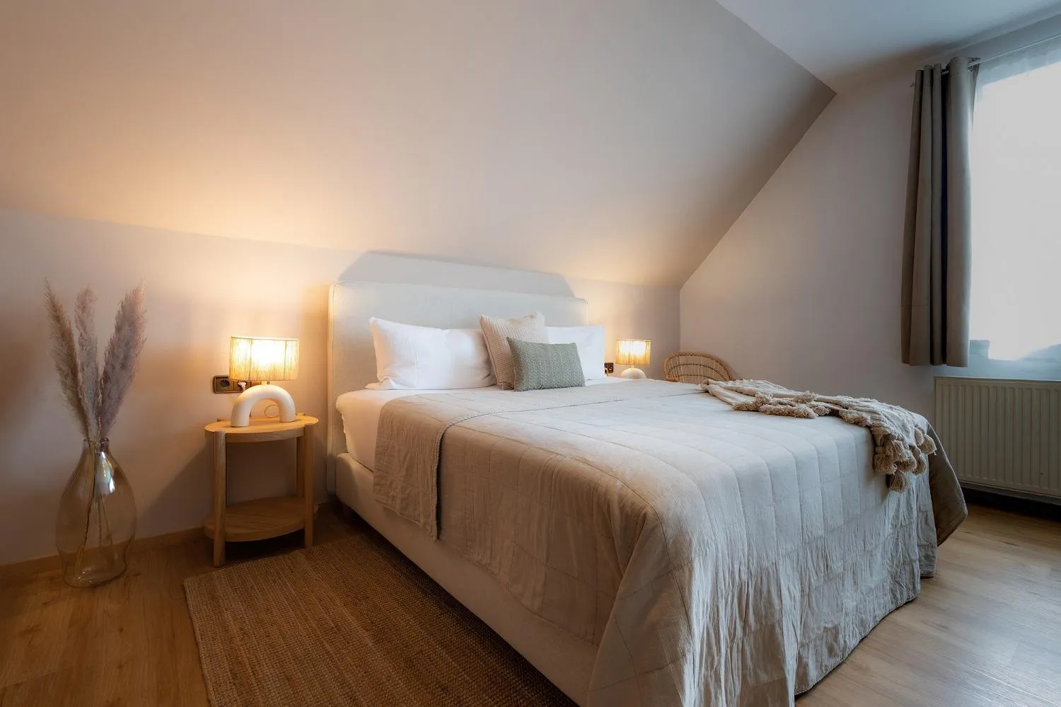 Bed in Landhotel Sonnenhof