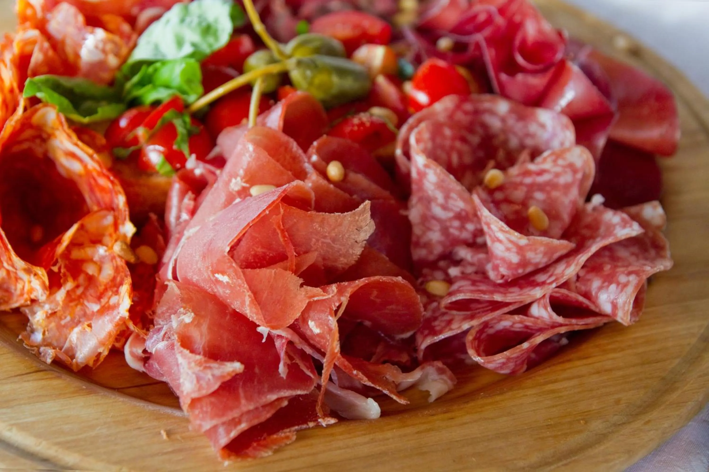 Food close-up in Villa Noce