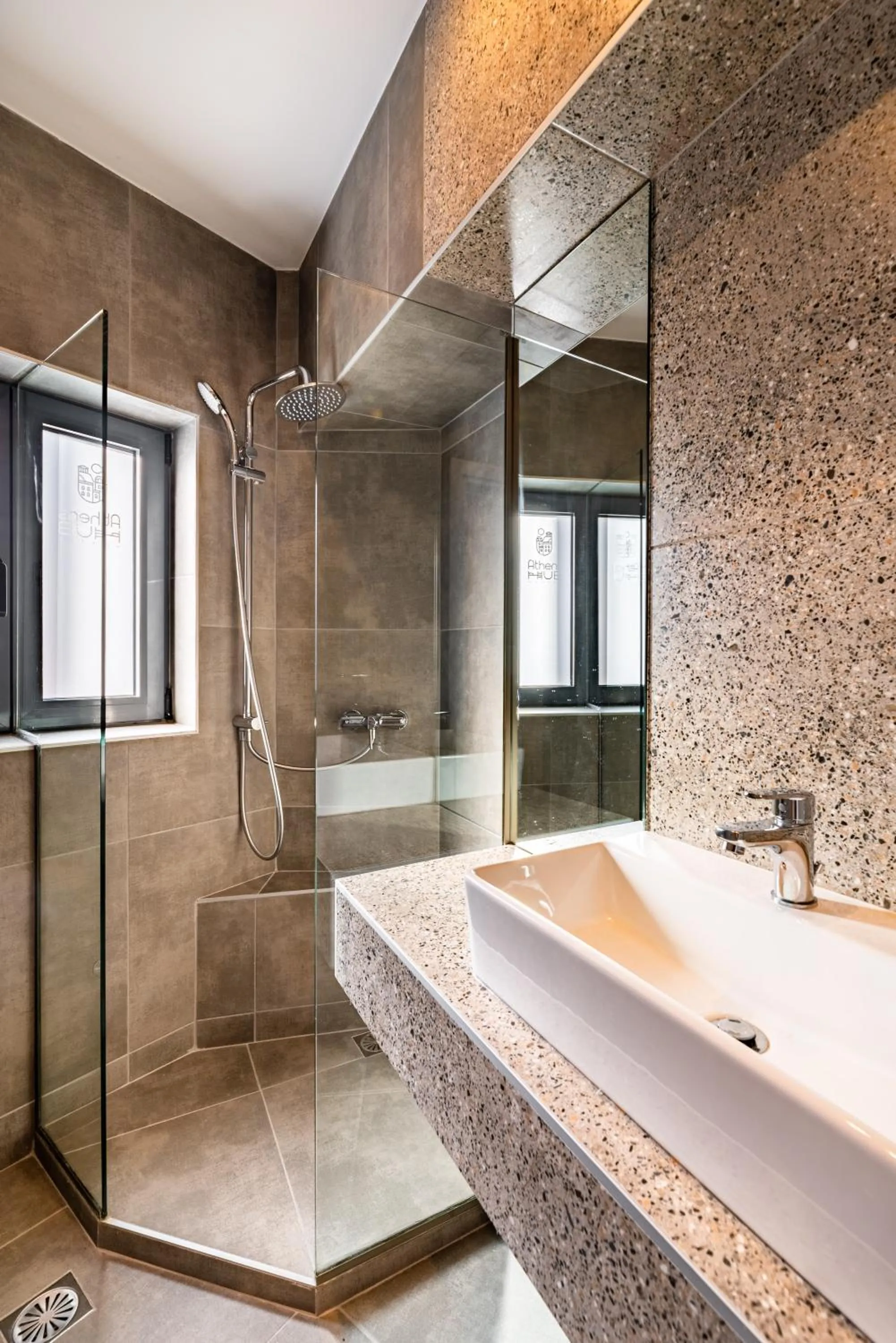 Bathroom in Athens Hub Hostel