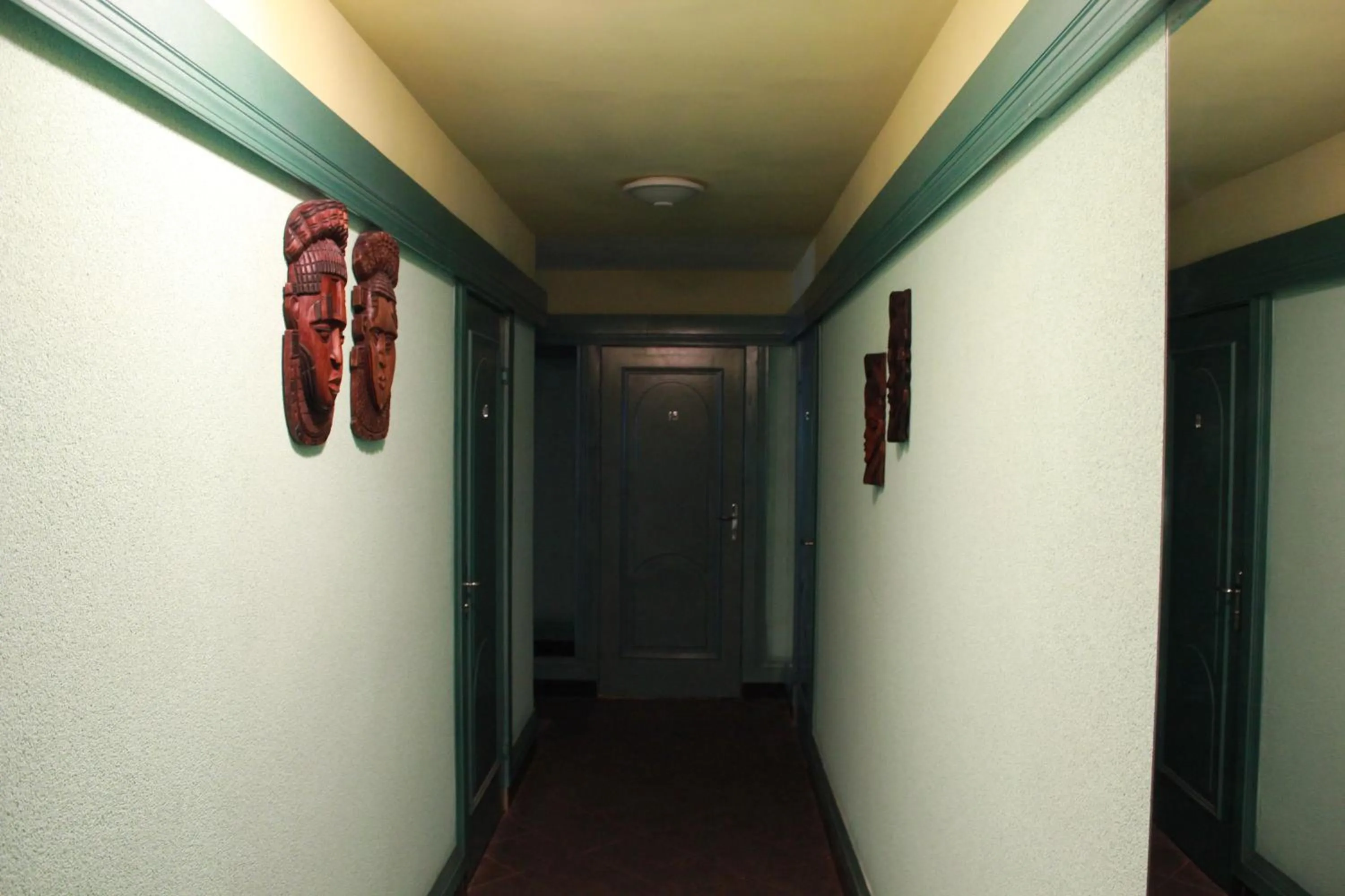 Lobby or reception in Adeo Hostel