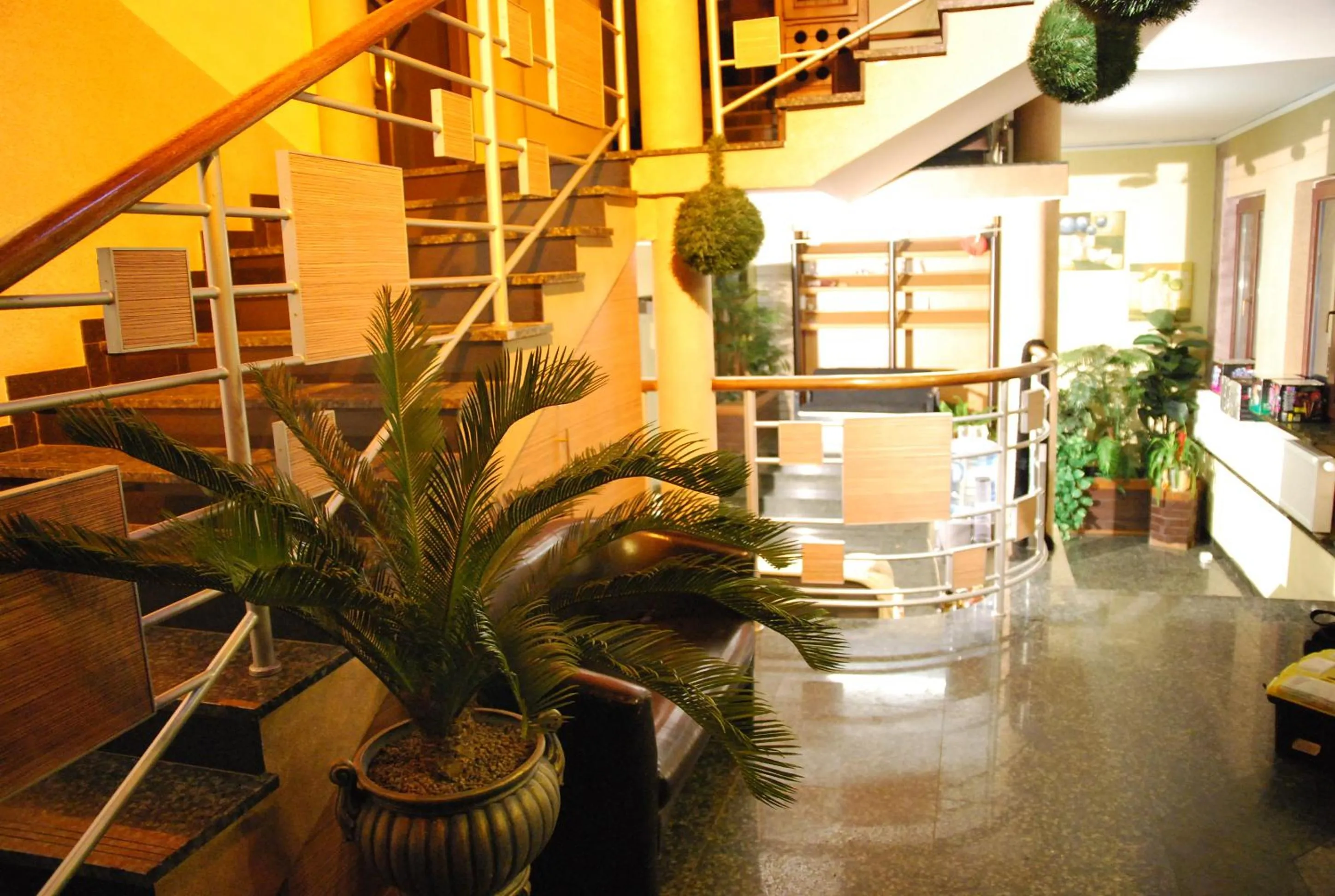Lobby or reception in Adeo Hostel