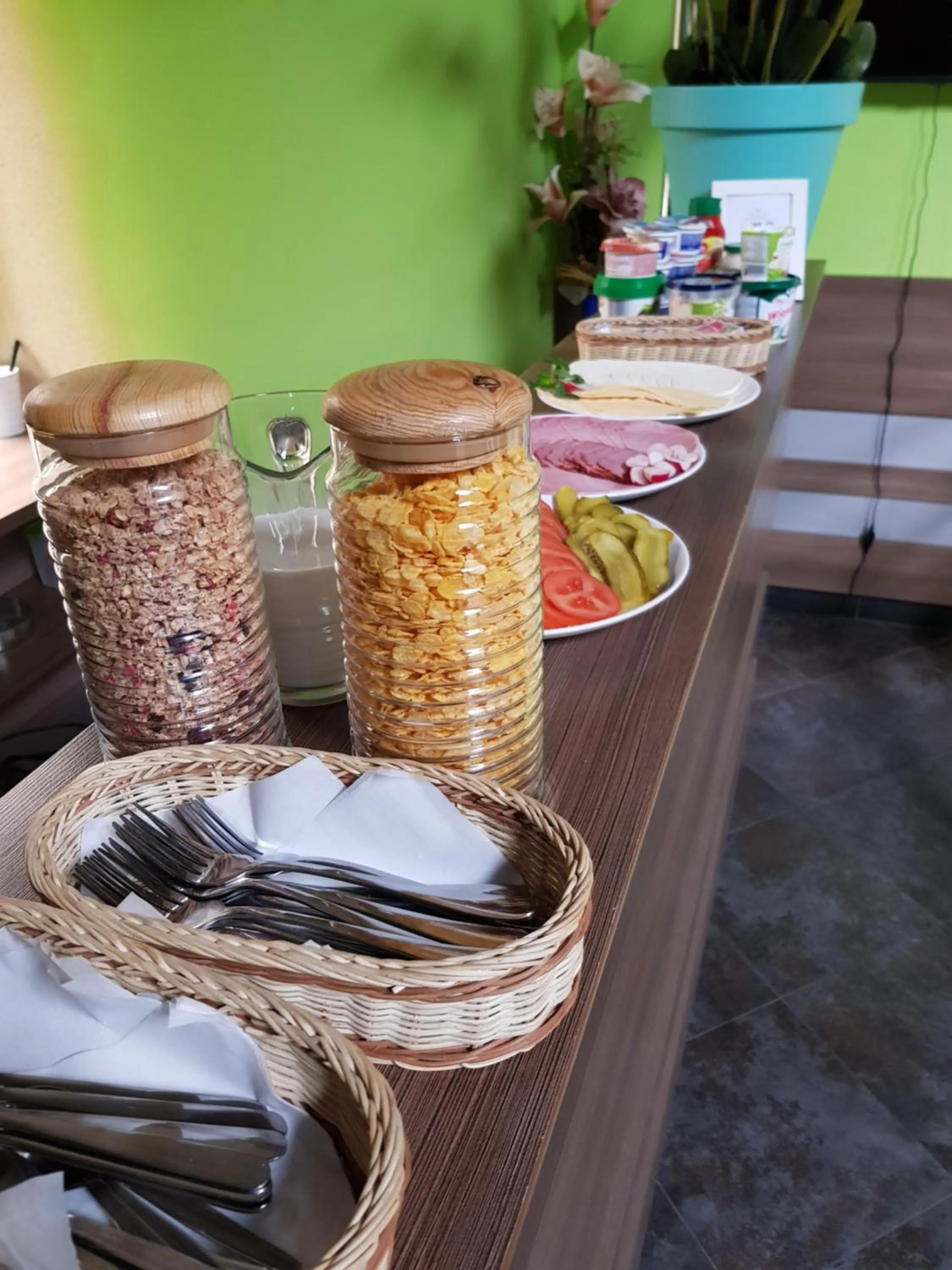 Breakfast in Adeo Hostel