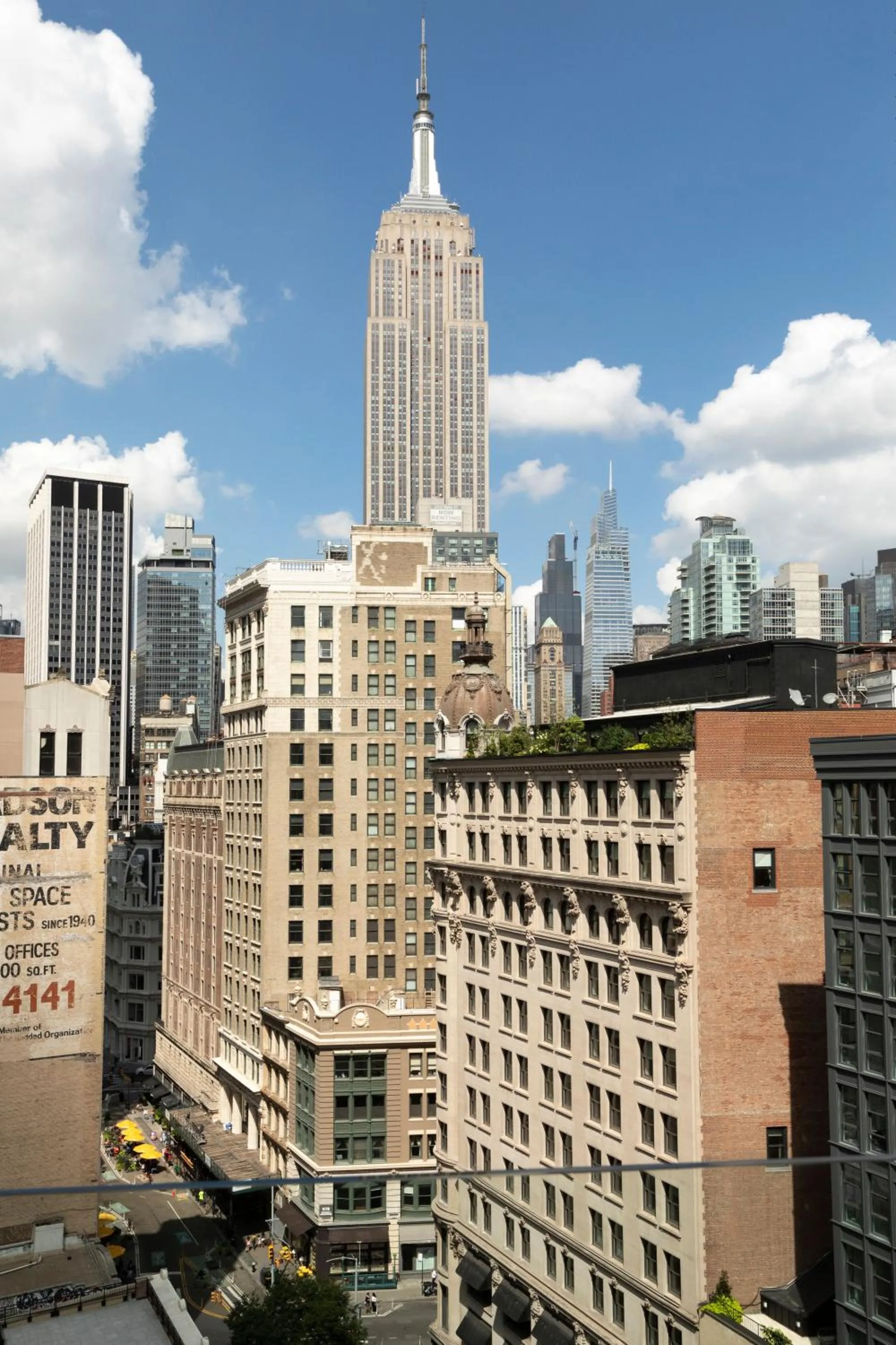 City view in Broadway Plaza Hotel