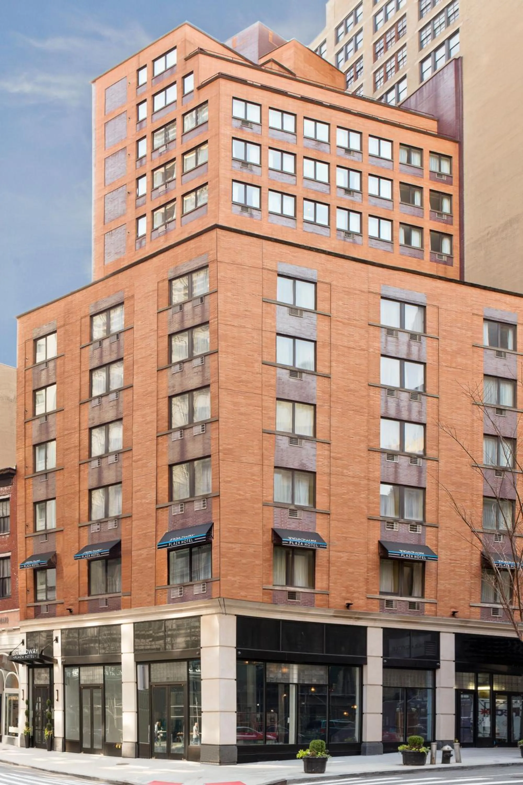 Property building in Broadway Plaza Hotel