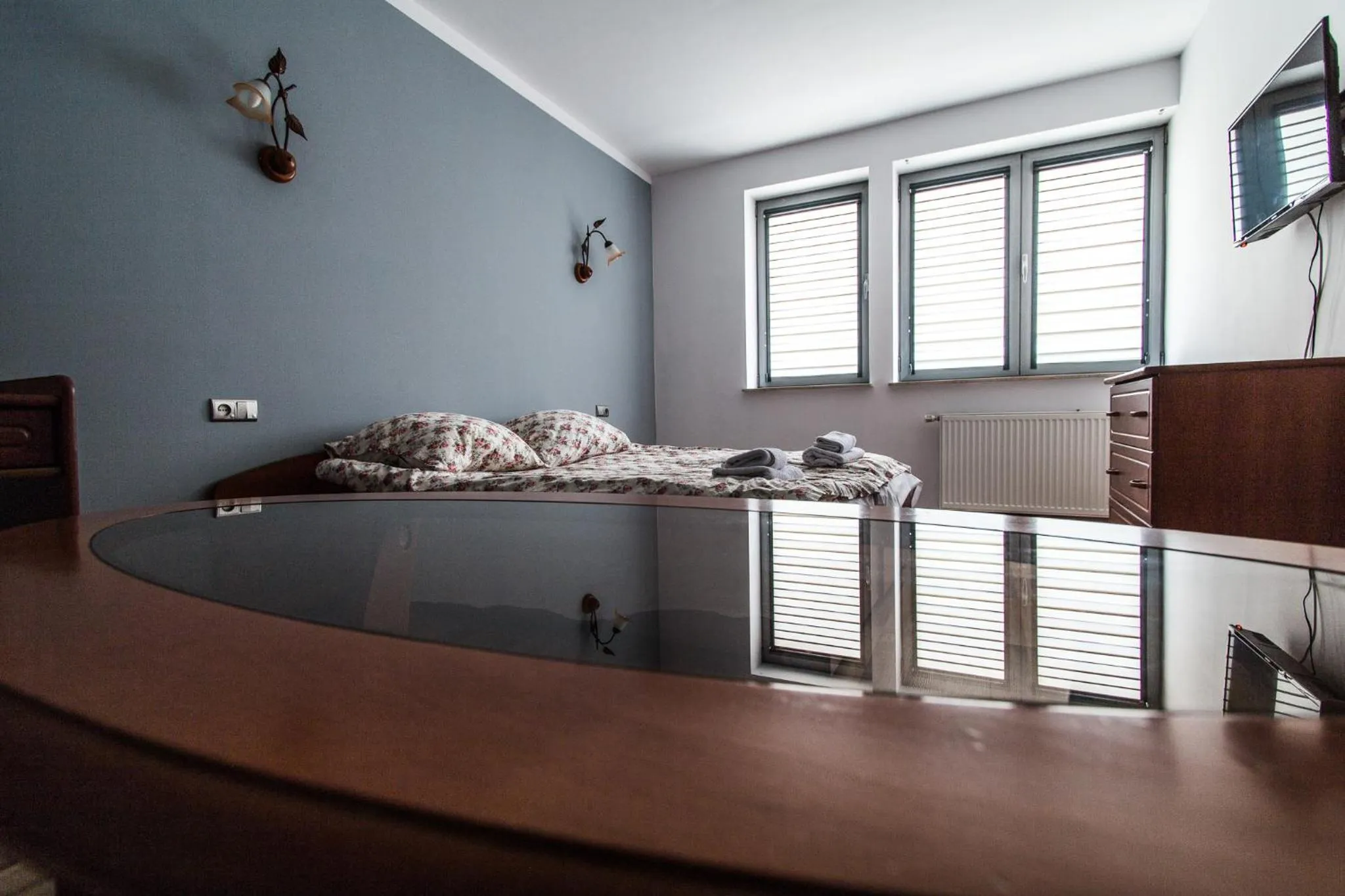 Bed in Noclegi Na Granicy