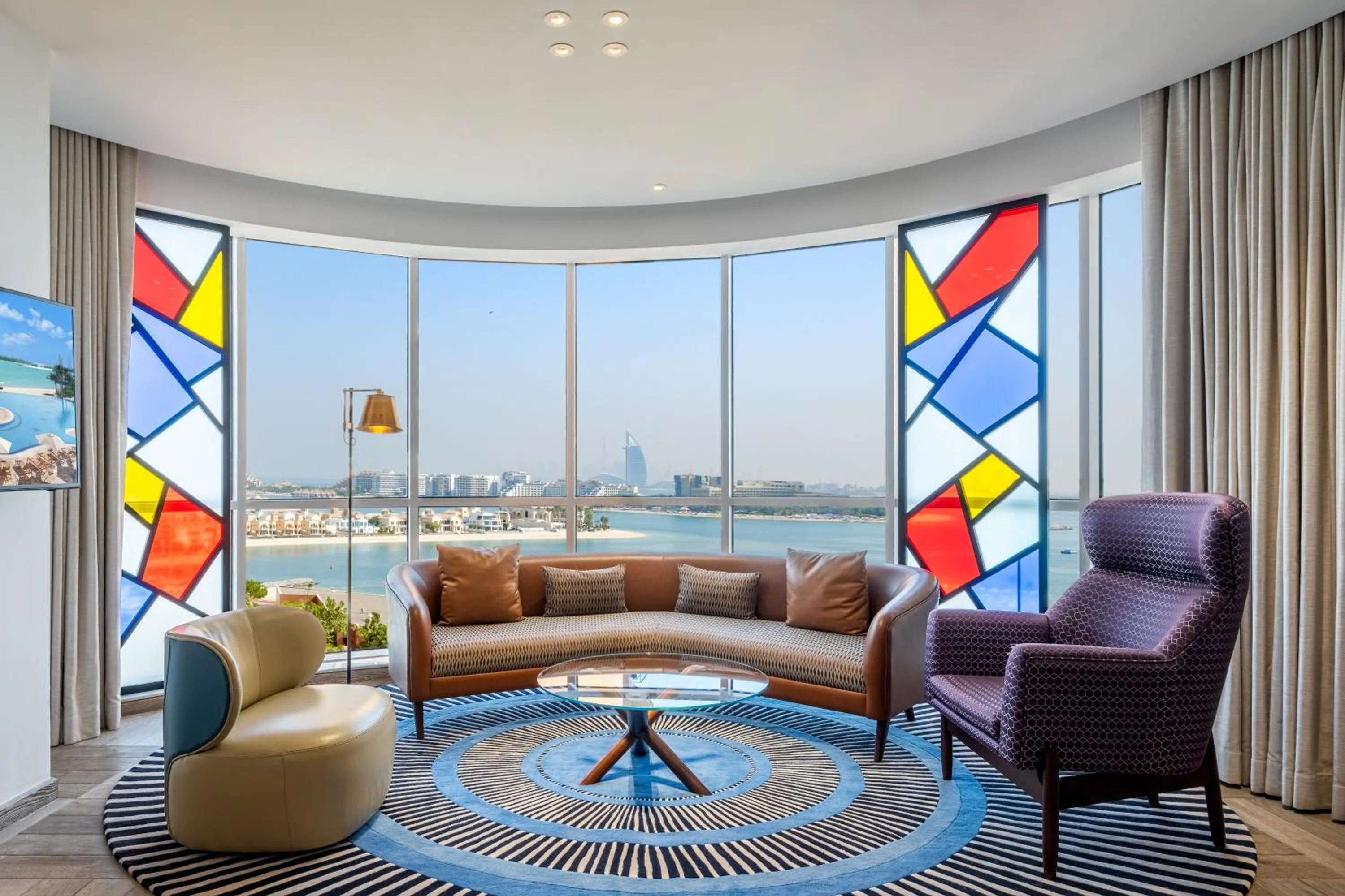 Living room in Andaz Family Suites by Hyatt- Palm Jumeirah