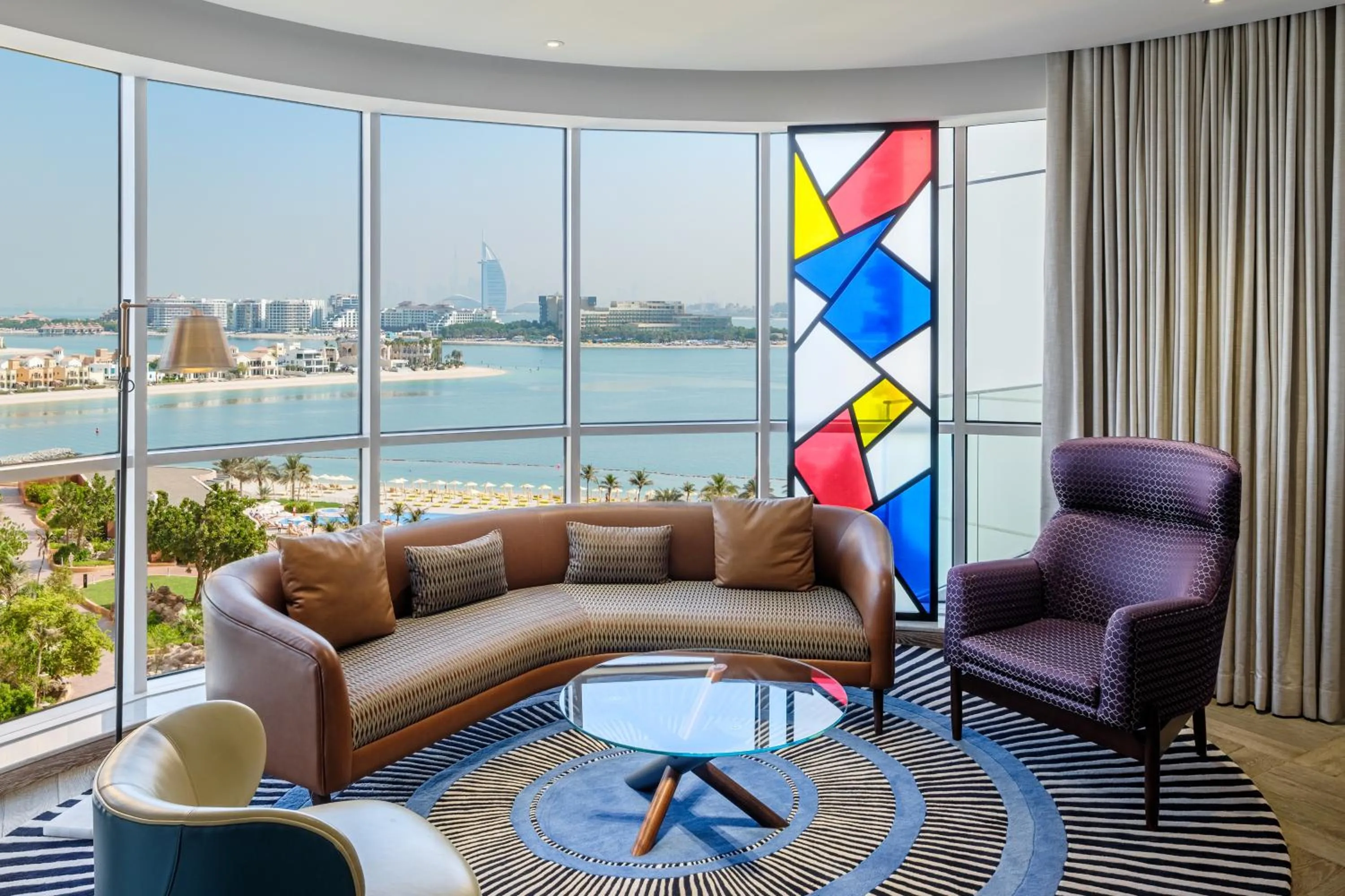Living room in Andaz Family Suites by Hyatt- Palm Jumeirah