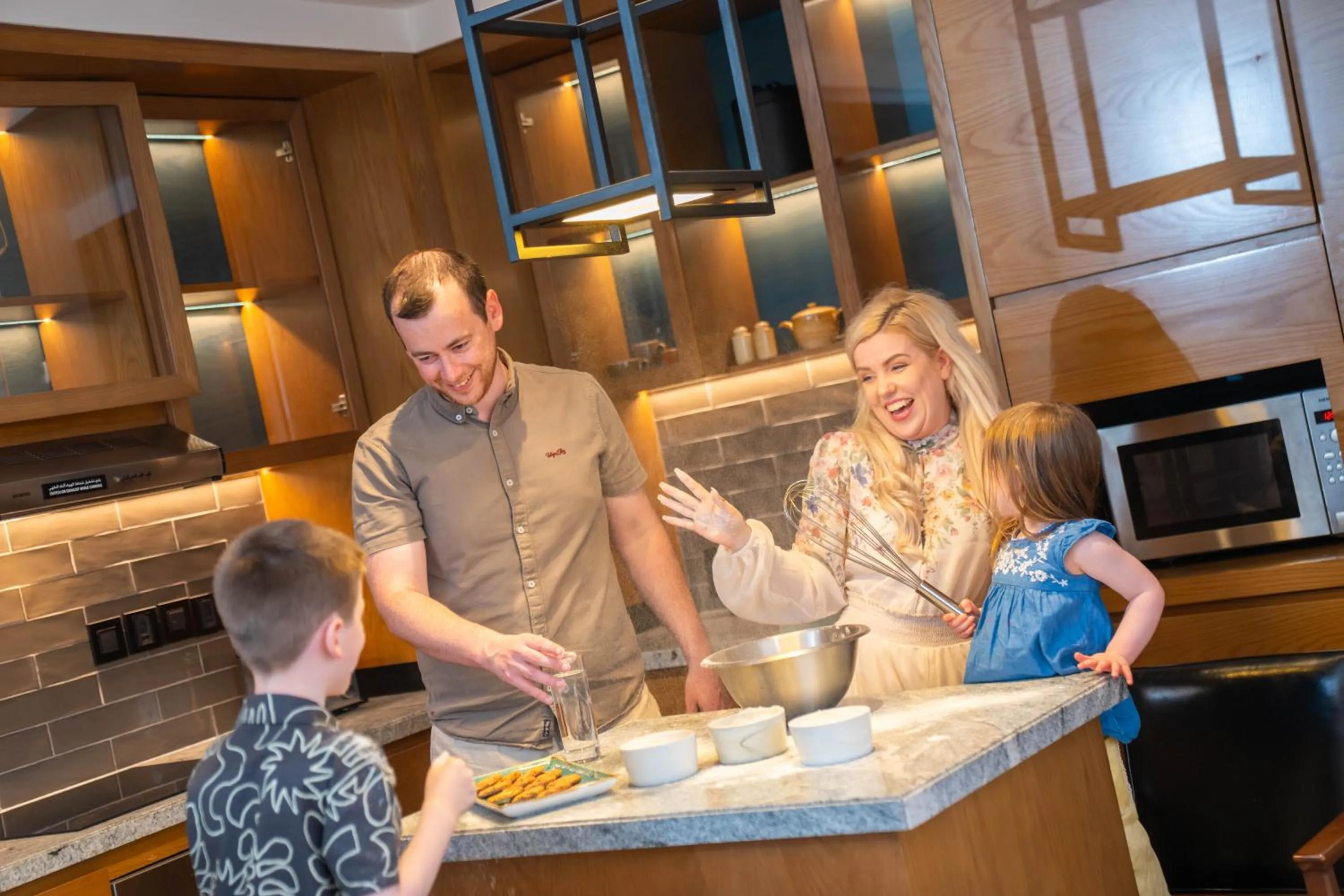 kitchen in Andaz Family Suites by Hyatt- Palm Jumeirah