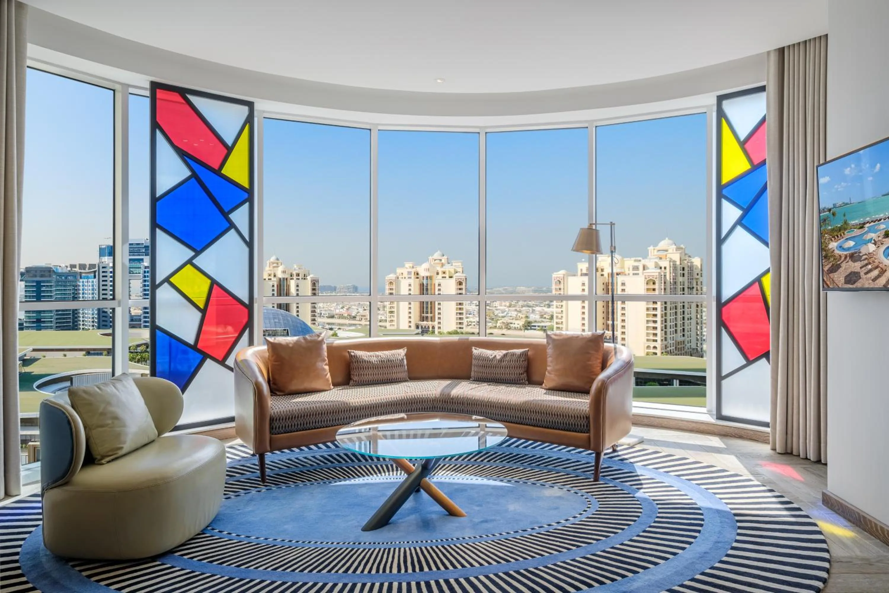 Living room in Andaz Family Suites by Hyatt- Palm Jumeirah