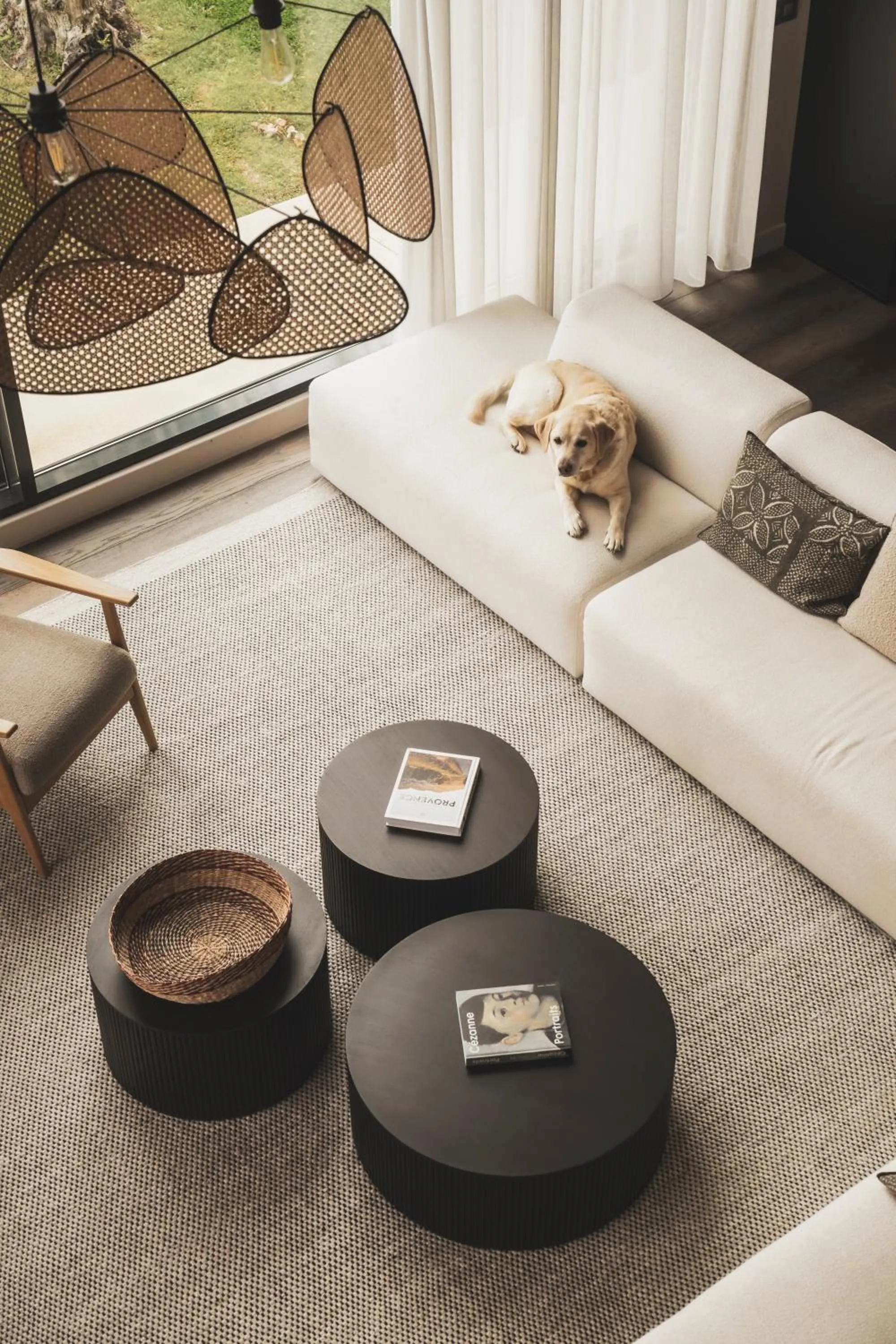 Living room in Les Lodges Sainte-Victoire Hotel & Spa