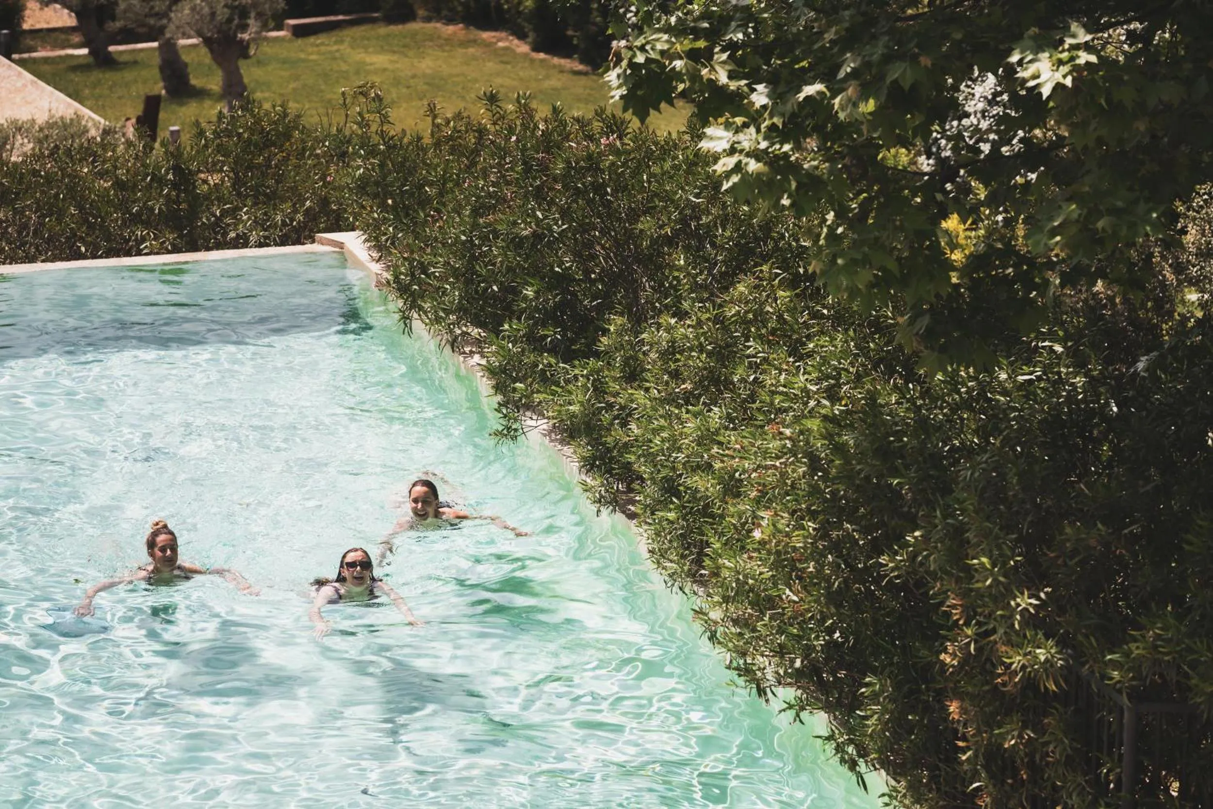 Swimming pool in Les Lodges Sainte-Victoire Hotel & Spa