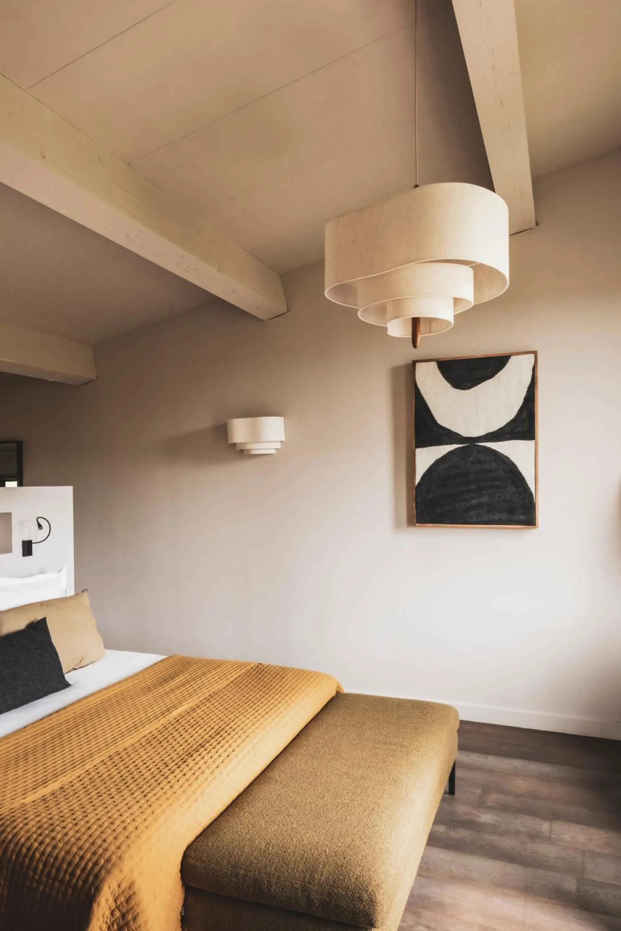 Bed in Les Lodges Sainte-Victoire Hotel & Spa