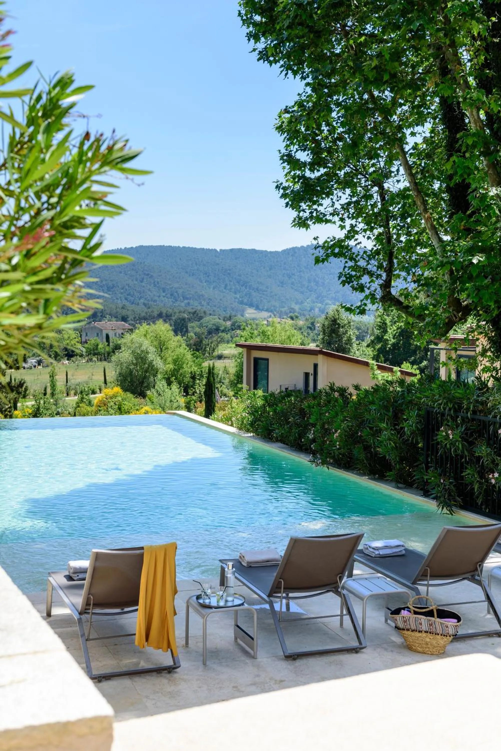 Swimming pool in Les Lodges Sainte-Victoire Hotel & Spa
