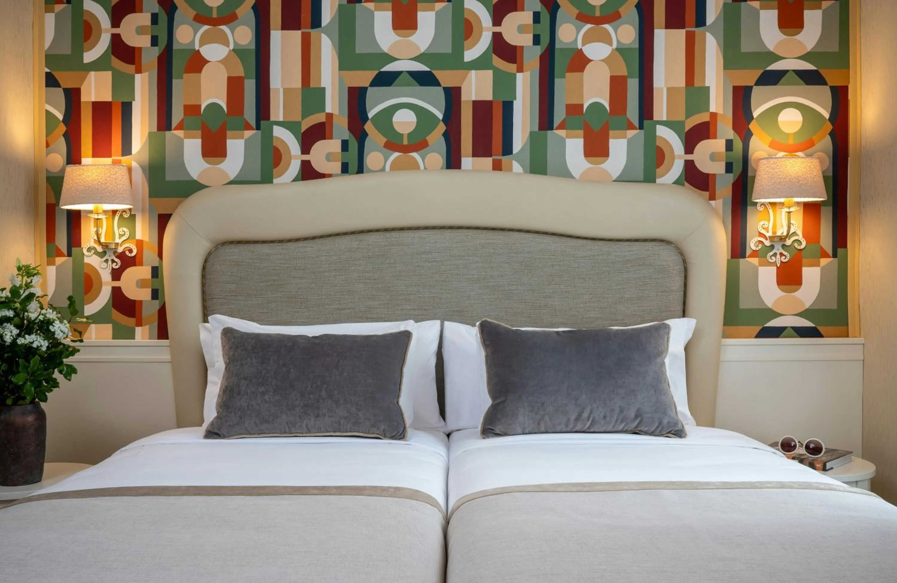 Bedroom, Bed in Leonardo Boutique Hotel Rome Monti