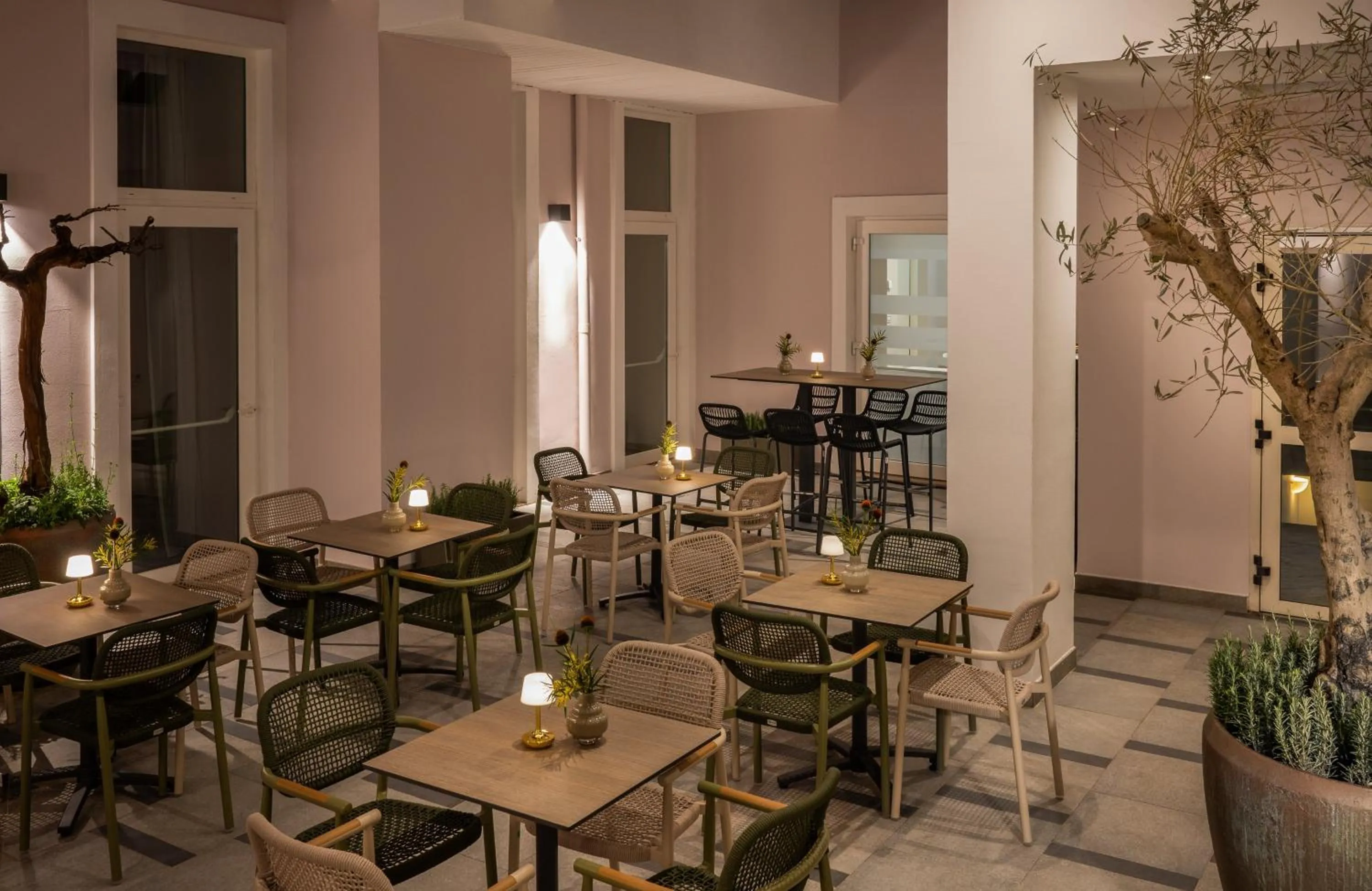 Balcony/Terrace in Leonardo Boutique Hotel Rome Monti