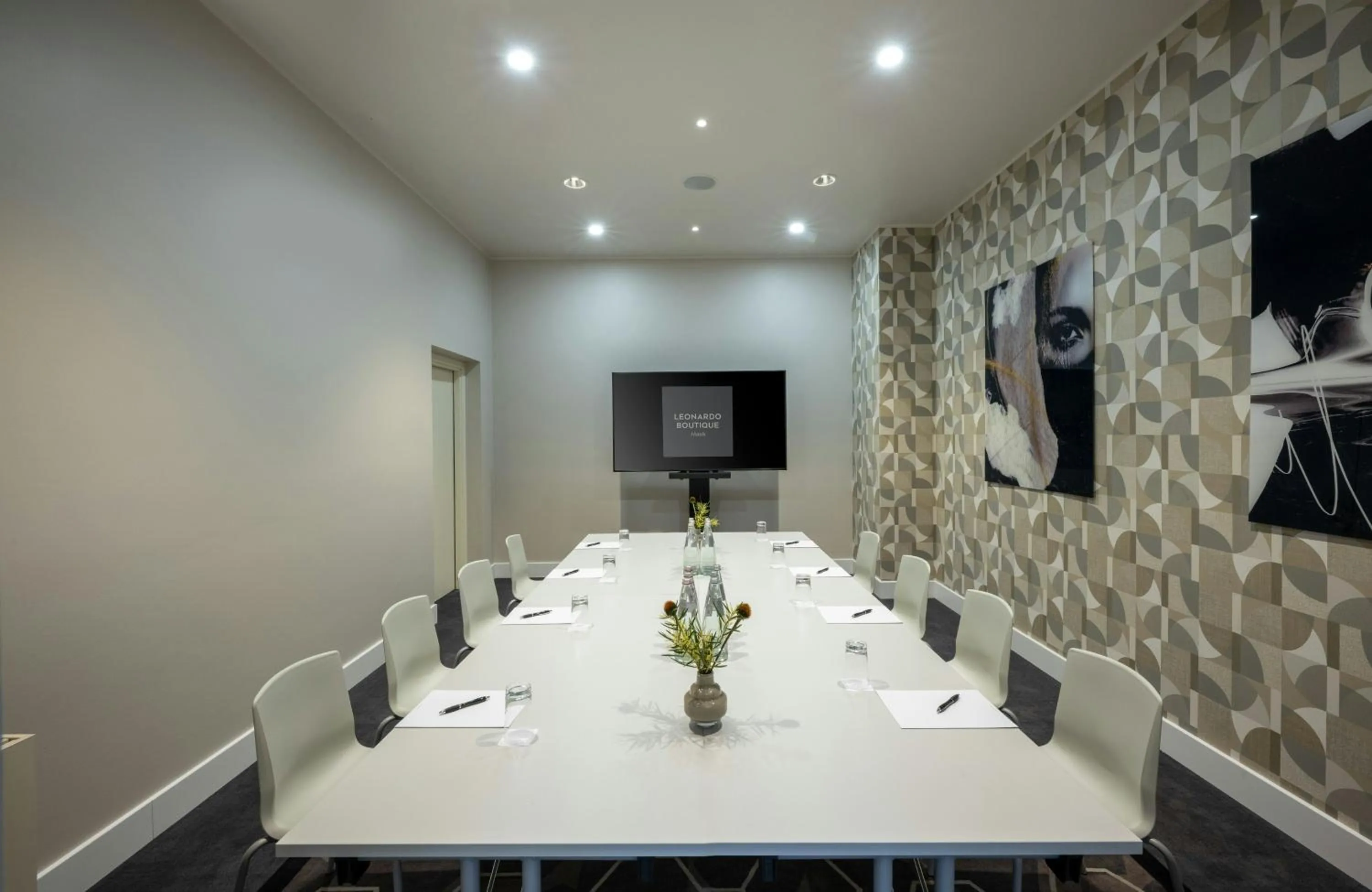 Meeting/conference room in Leonardo Boutique Hotel Rome Monti
