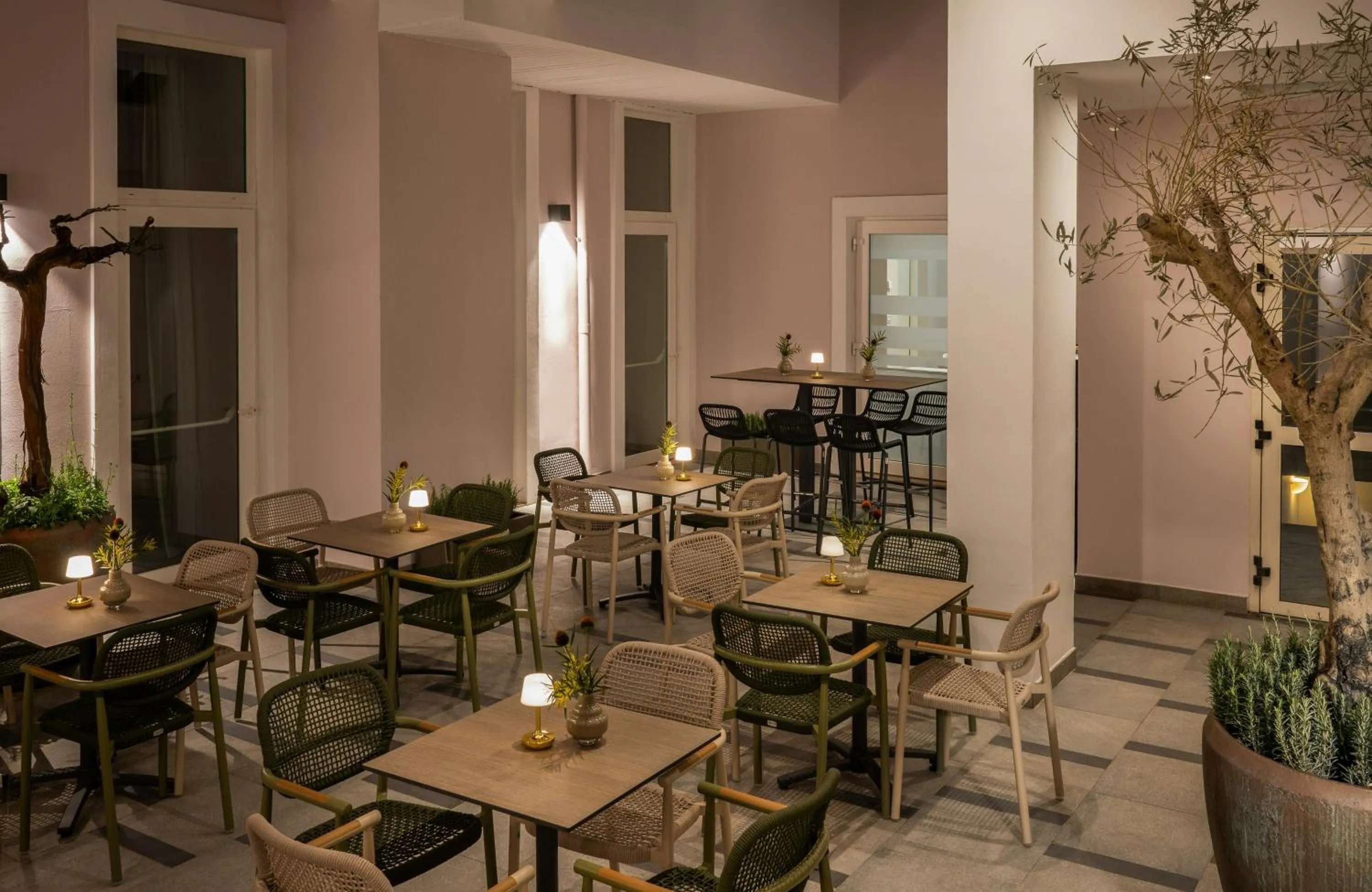 Balcony/Terrace in Leonardo Boutique Hotel Rome Monti