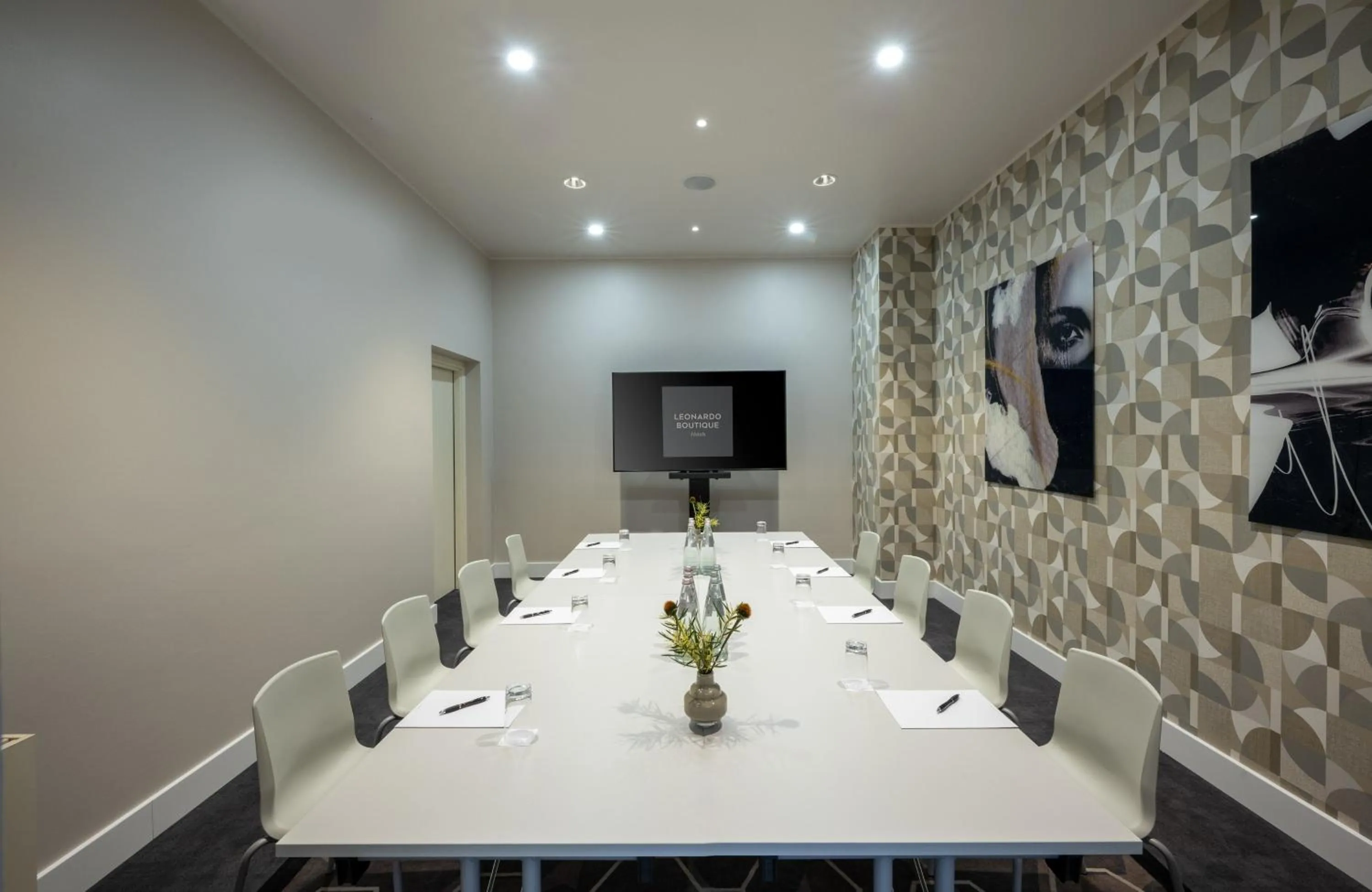 Meeting/conference room in Leonardo Boutique Hotel Rome Monti
