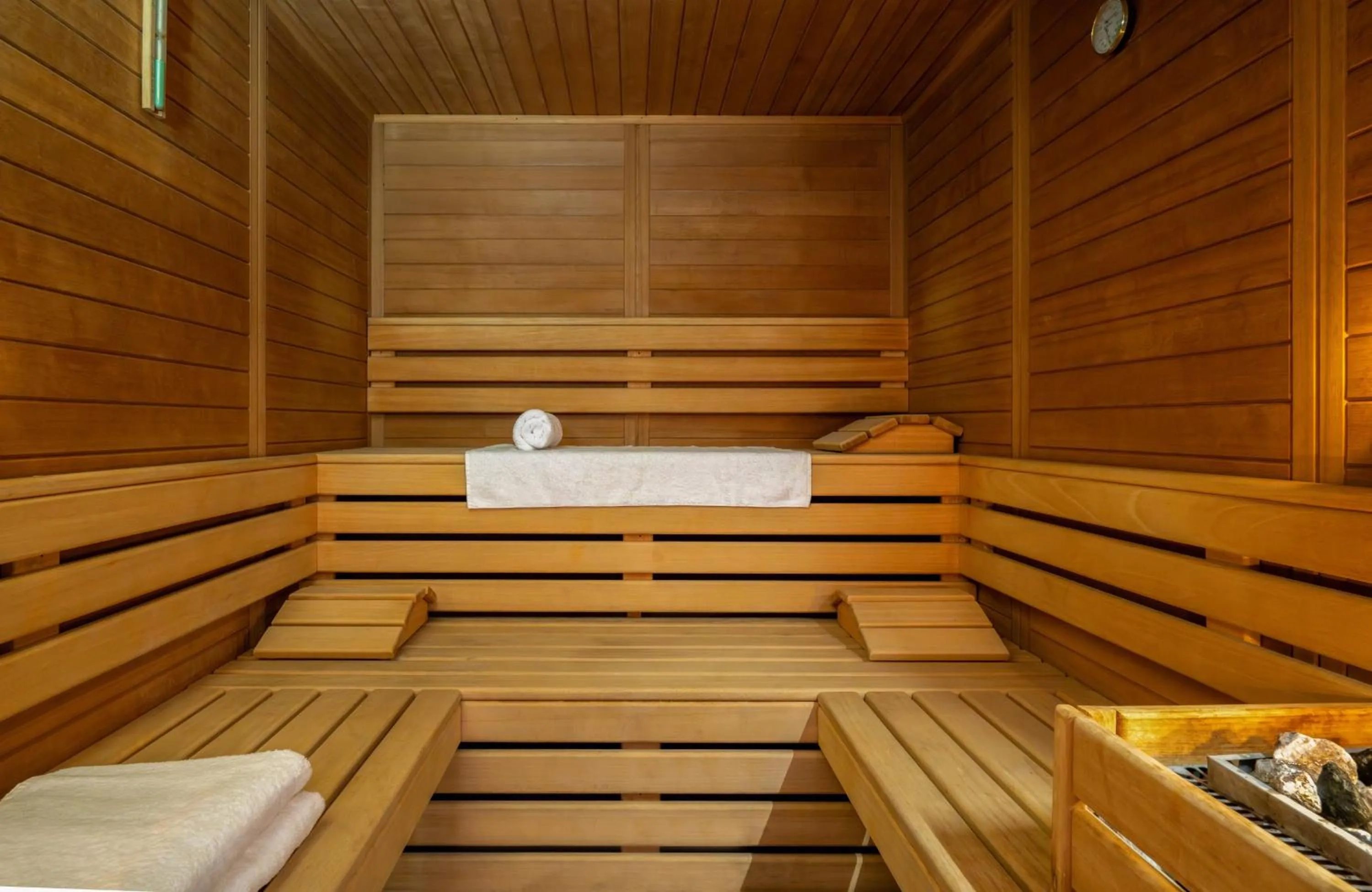 Sauna in Leonardo Boutique Hotel Rome Monti