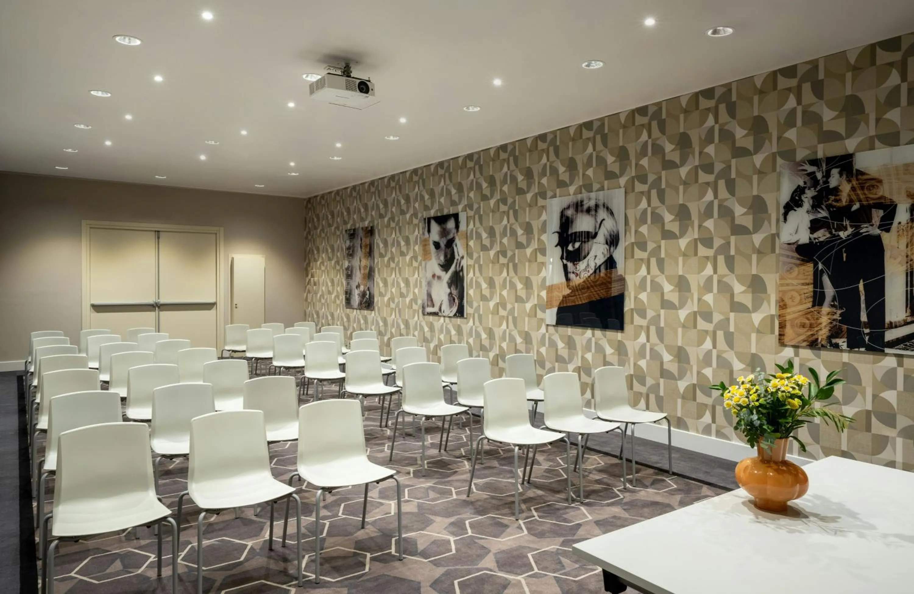 Meeting/conference room in Leonardo Boutique Hotel Rome Monti