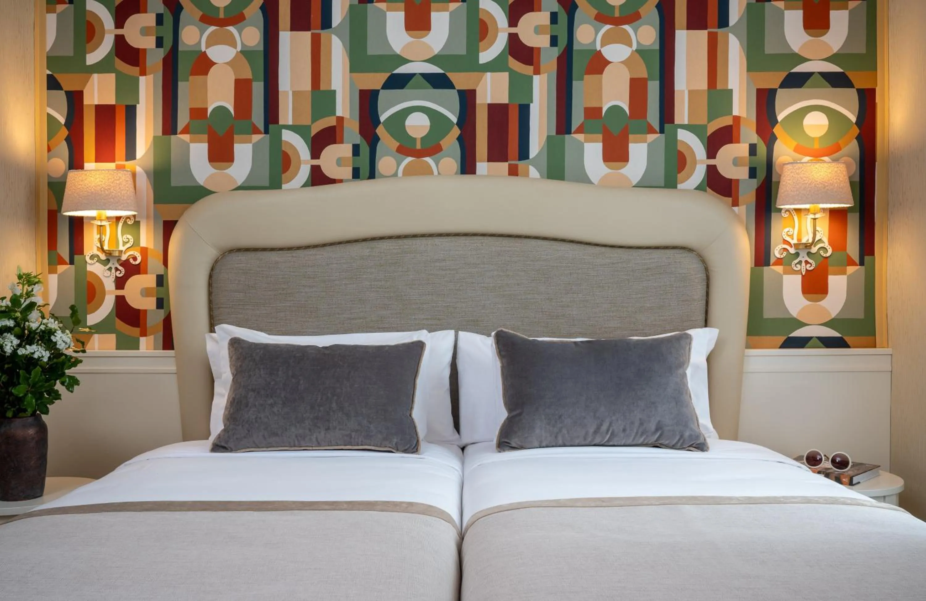 Bedroom, Bed in Leonardo Boutique Hotel Rome Monti