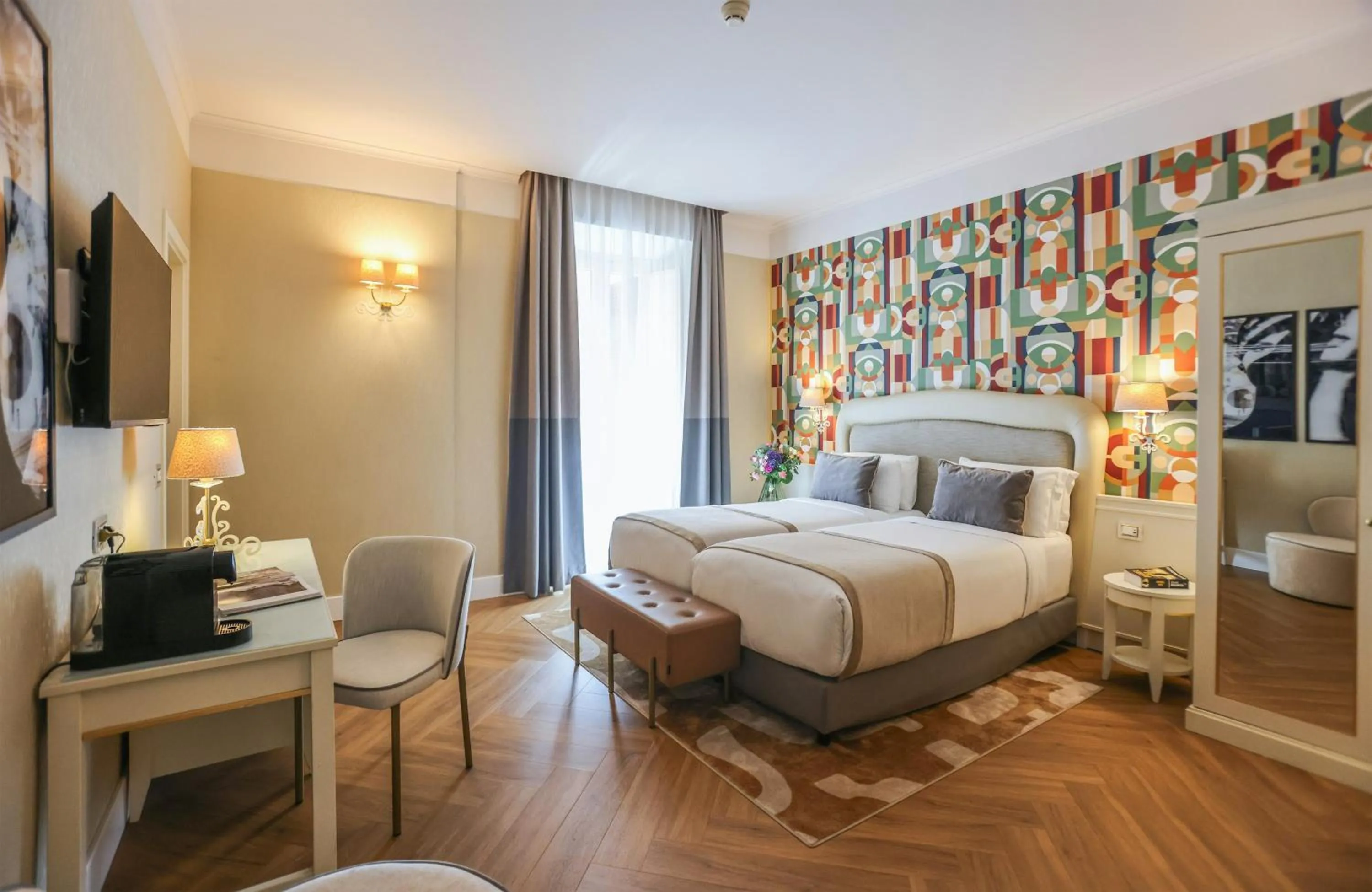 Bedroom, Bed in Leonardo Boutique Hotel Rome Monti