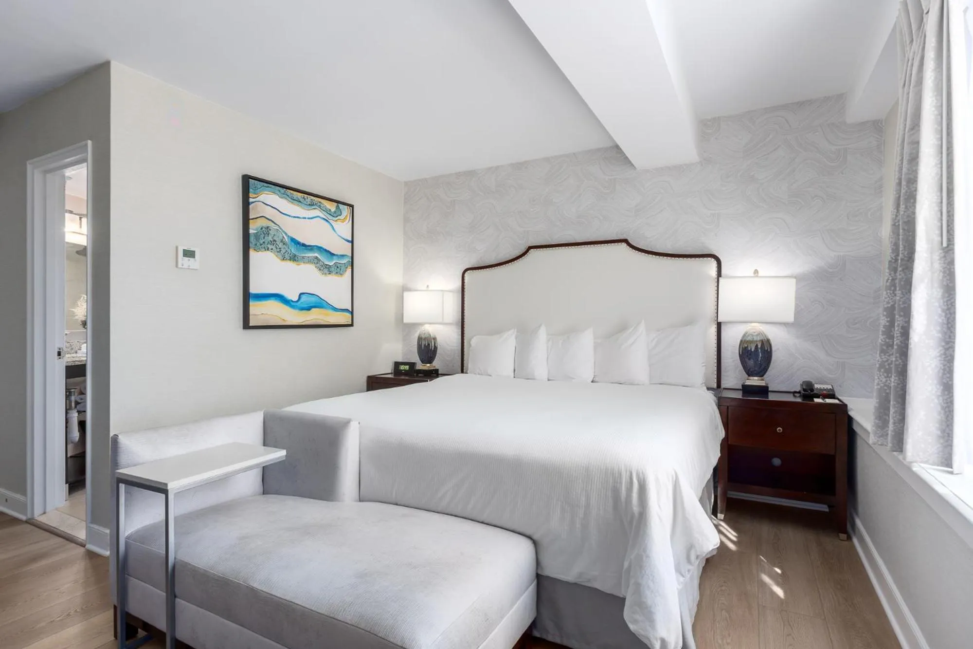 Bed in The Georgetown Inn