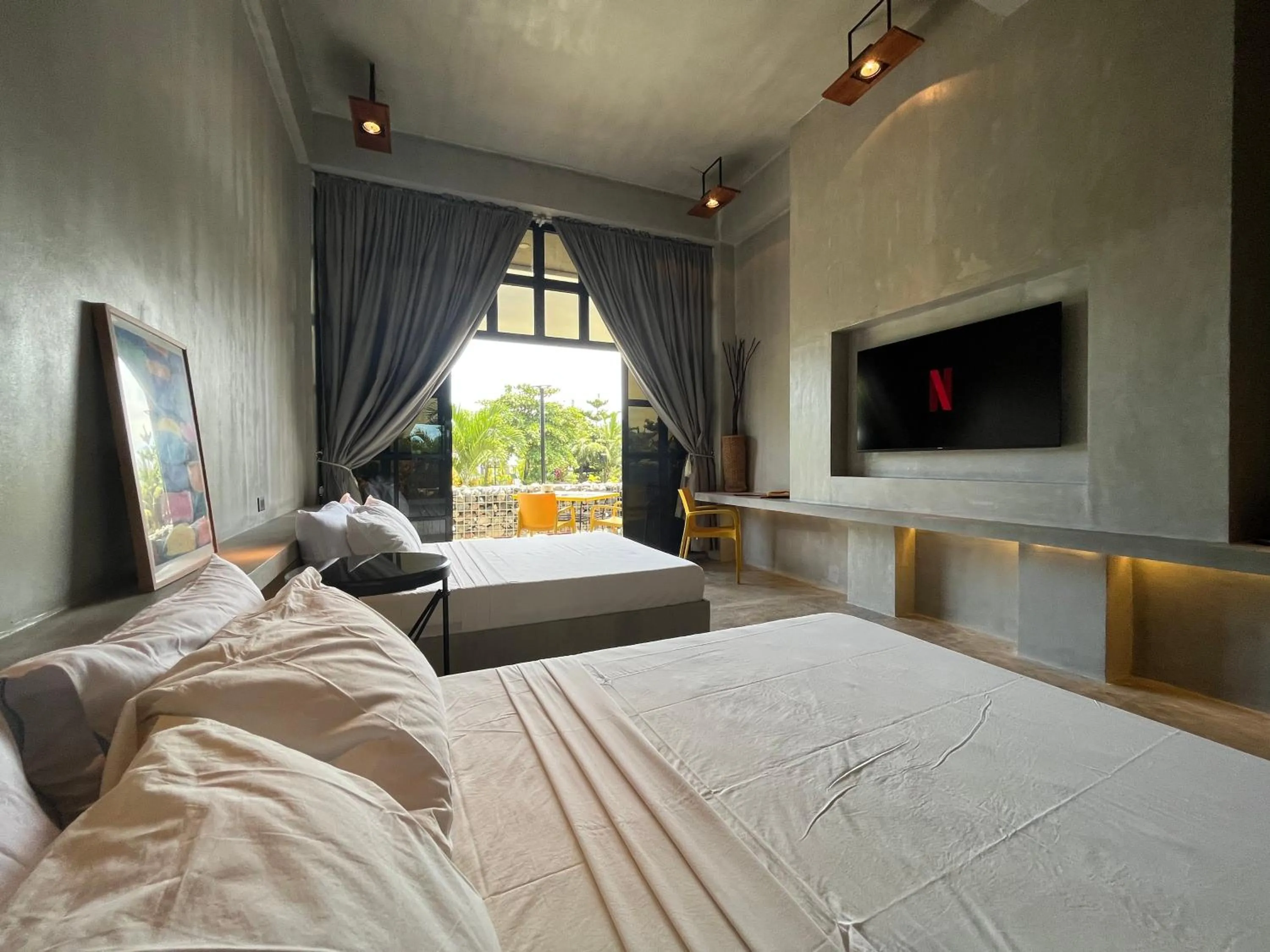 Bed in Vistapaloma beach resort