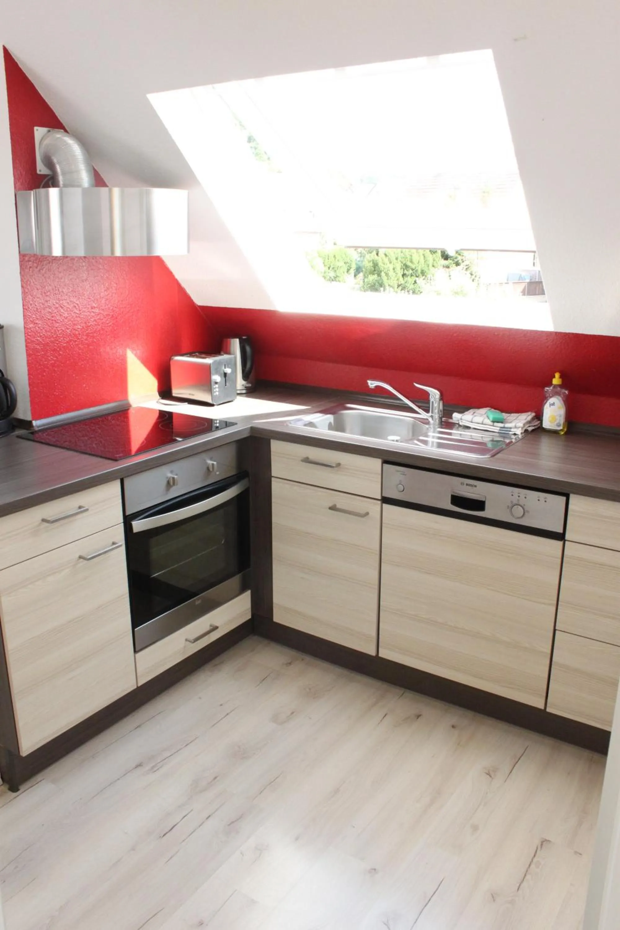 Coffee/tea facilities in Ferienwohnung Fulda