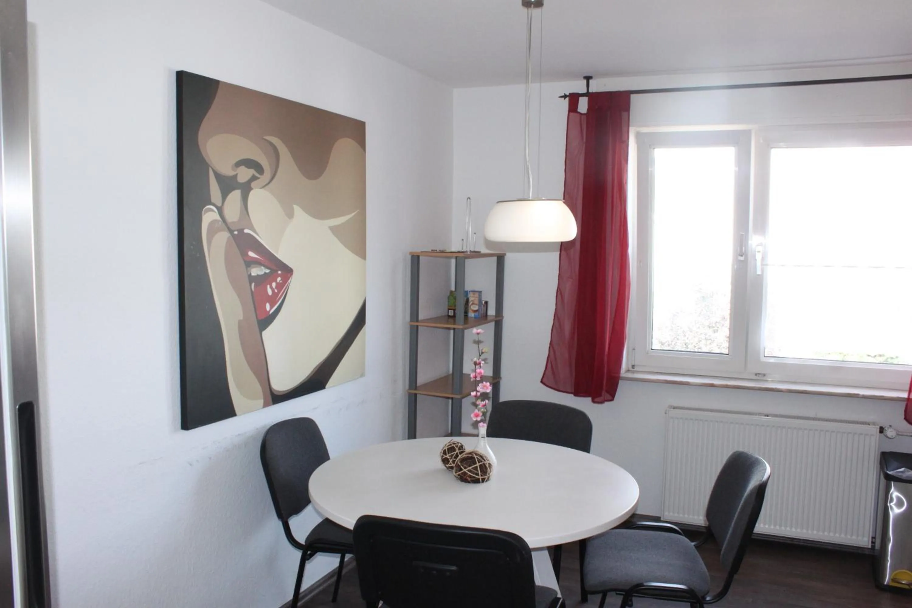 Kitchen or kitchenette in Ferienwohnung Fulda