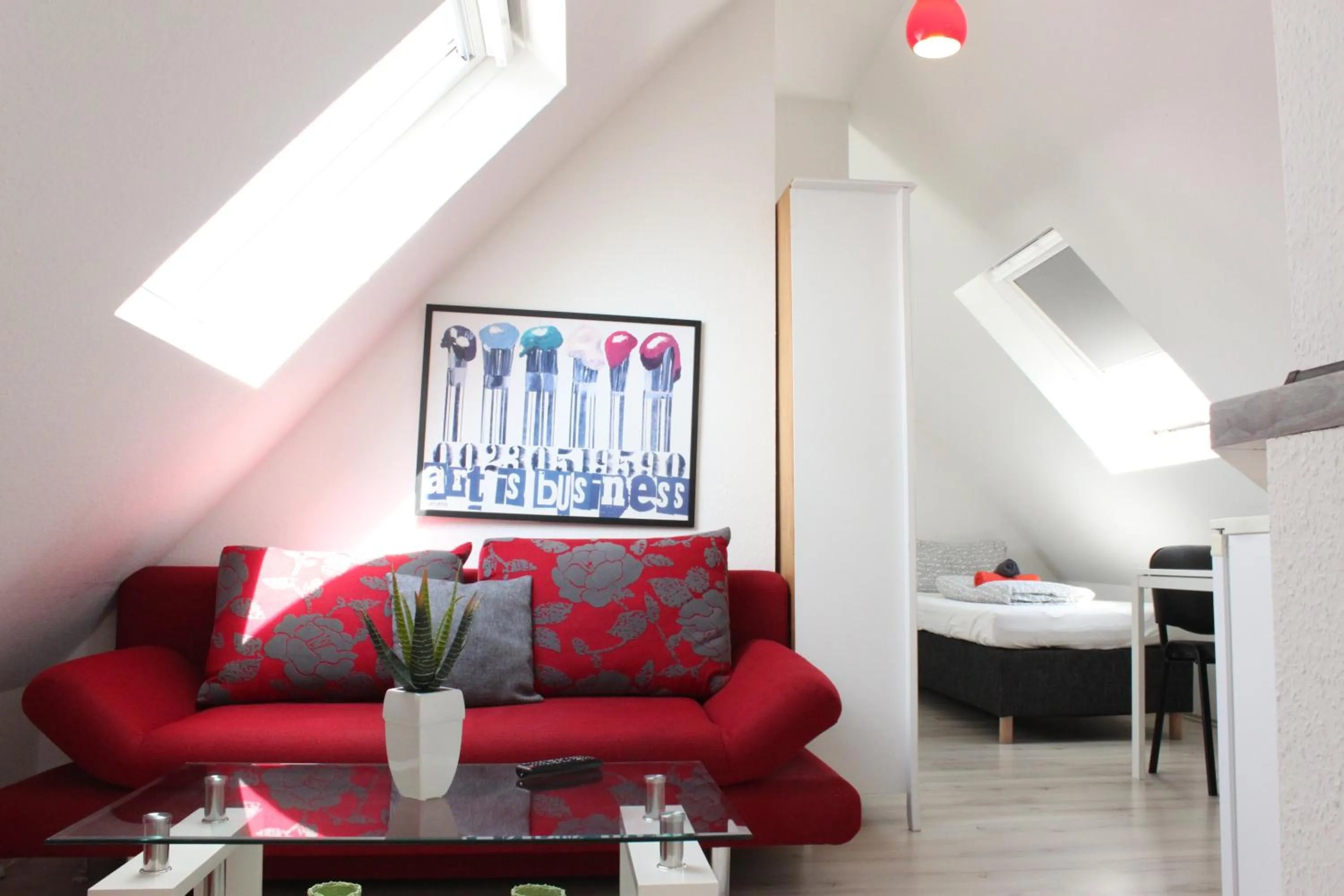 Living room in Ferienwohnung Fulda