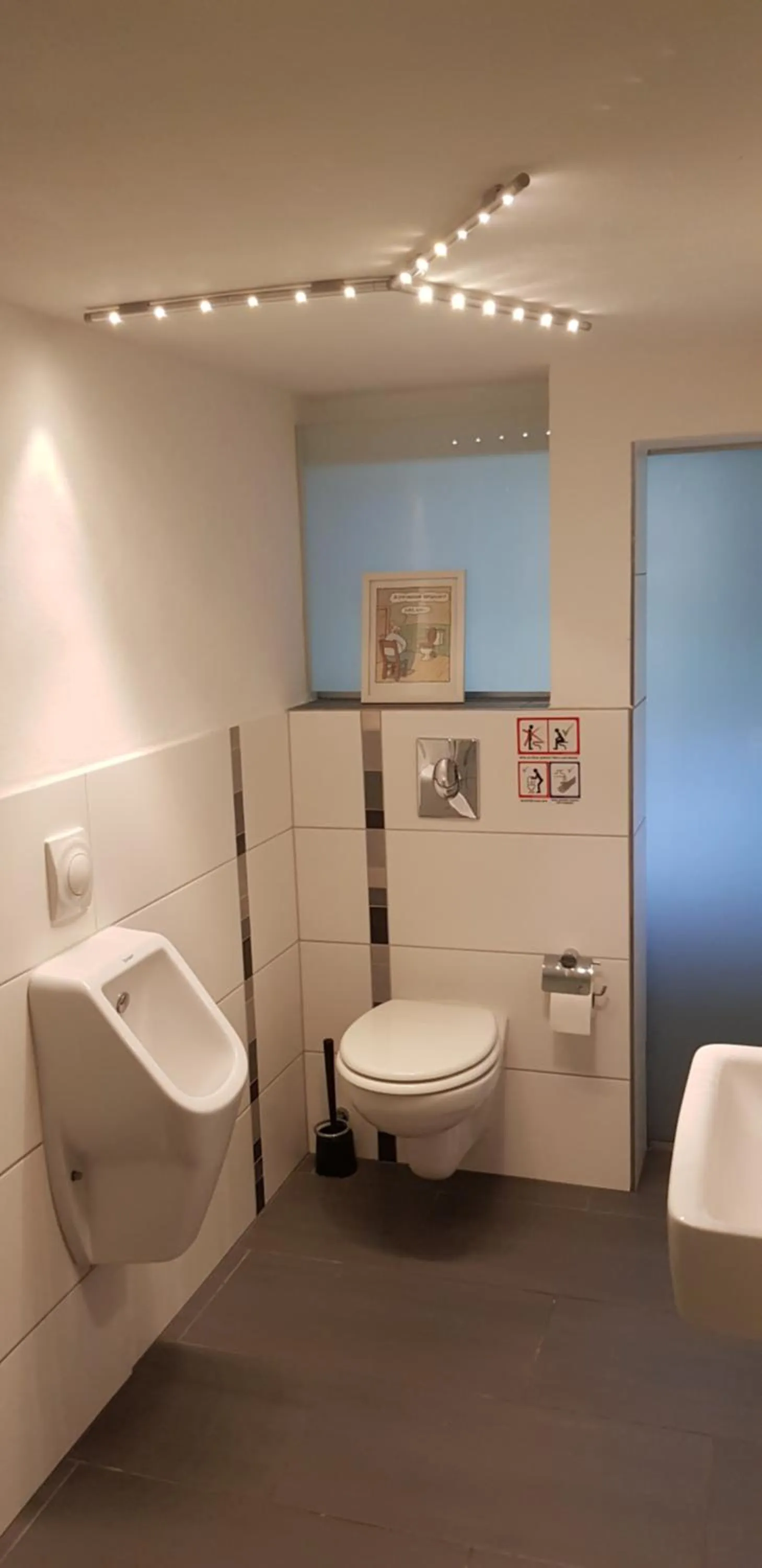Toilet in Ferienwohnung Fulda