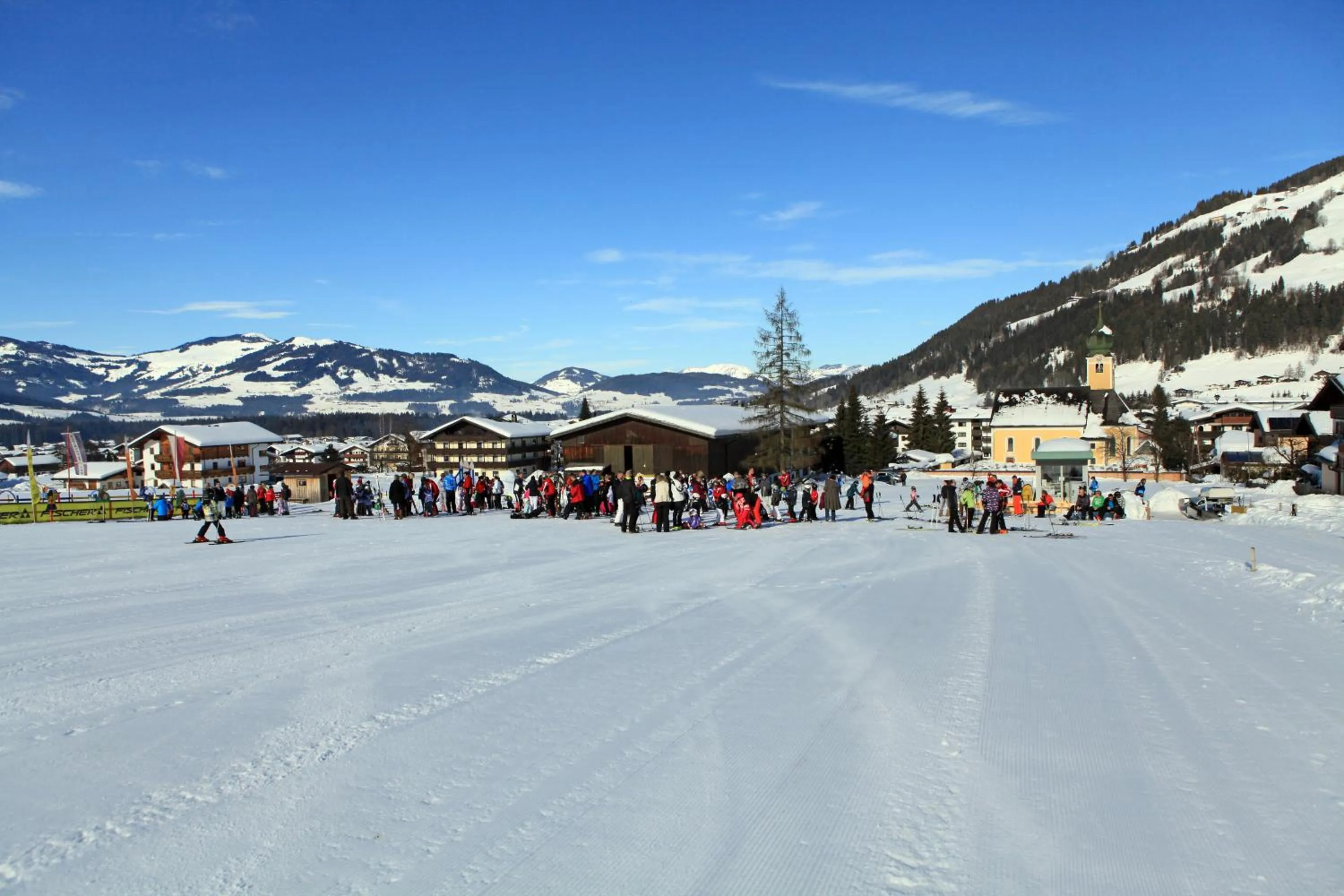 Skiing in Frühstückspension Samerhof