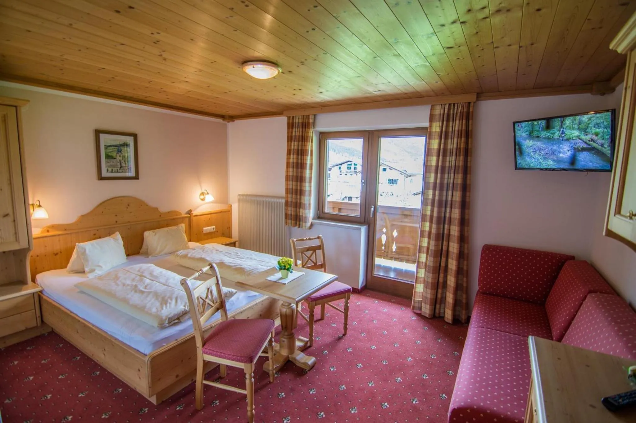 Bed in Pension Samerhof