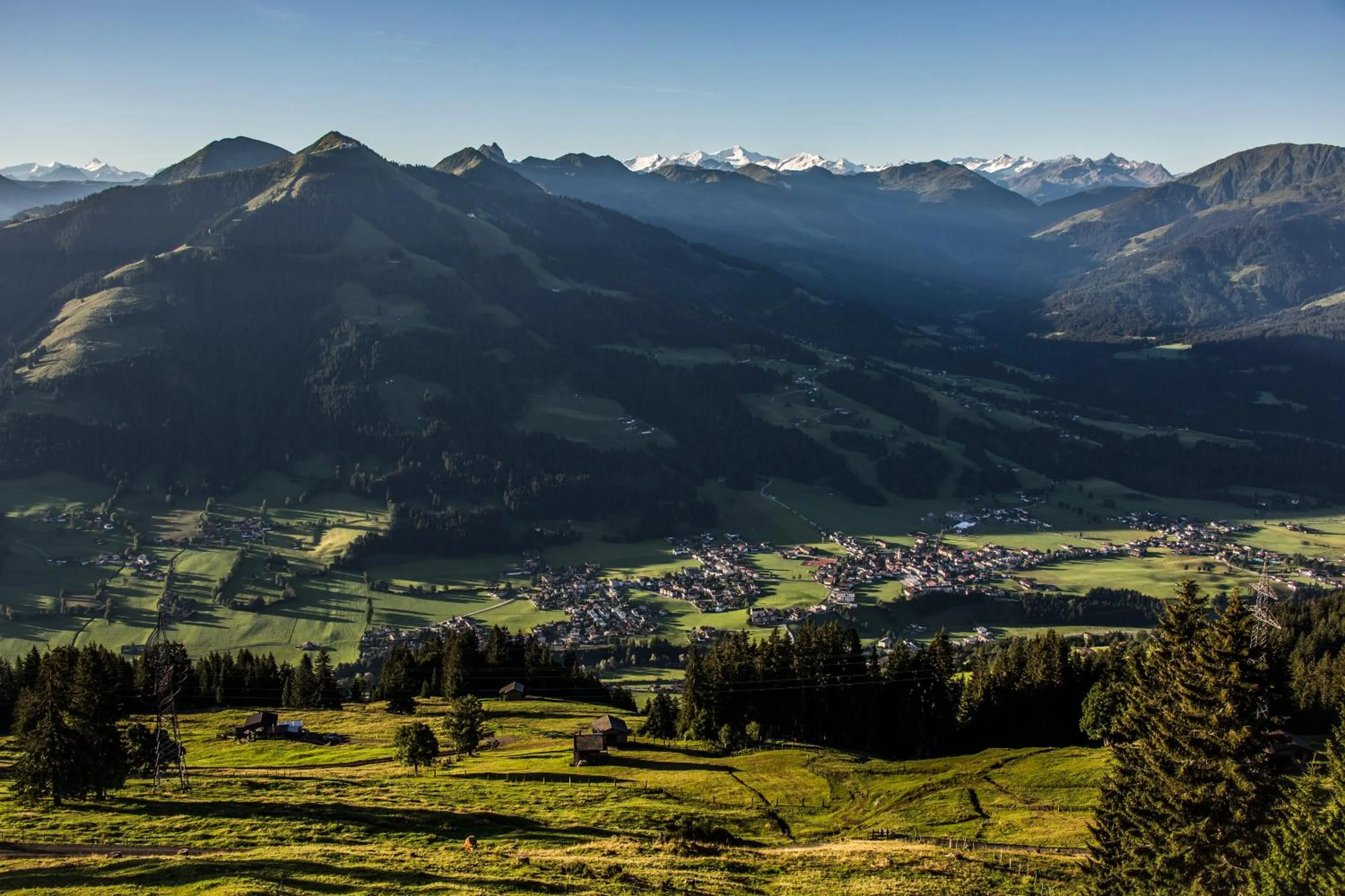 Natural landscape in Frühstückspension Samerhof