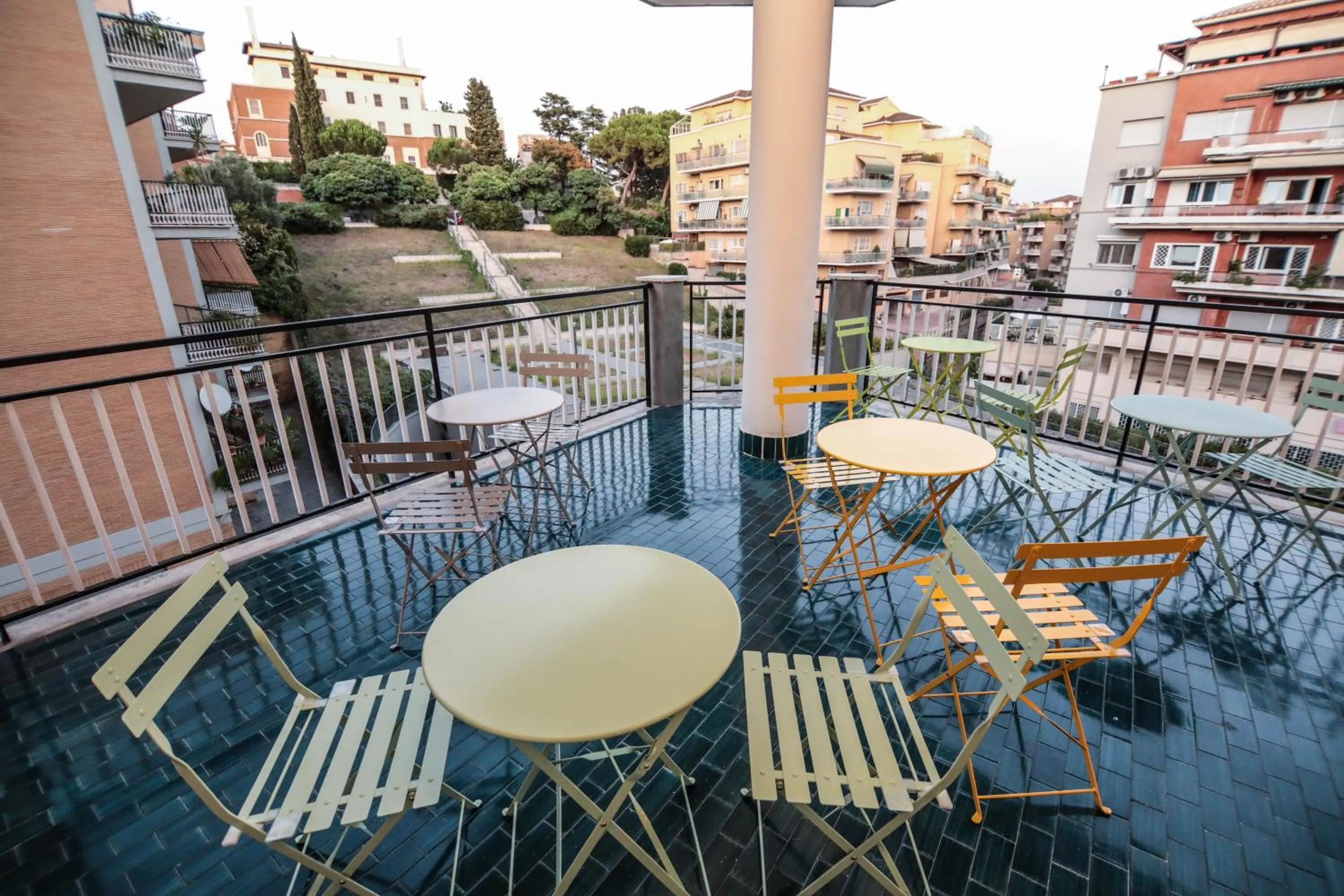 Balcony/Terrace in O.Effe. Suites / Vatican
