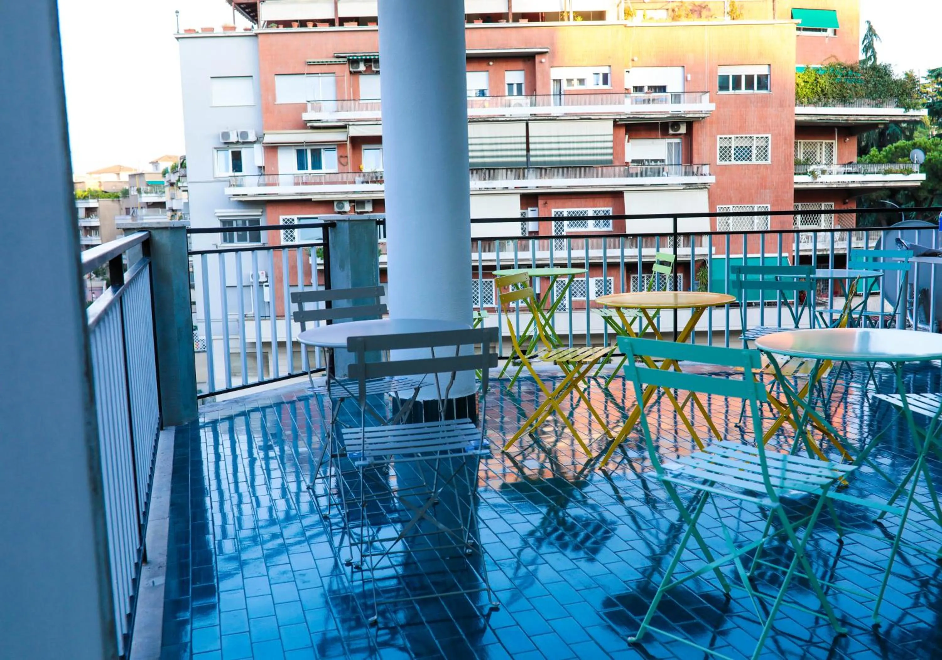 Balcony/Terrace in O.Effe. Suites / Vatican