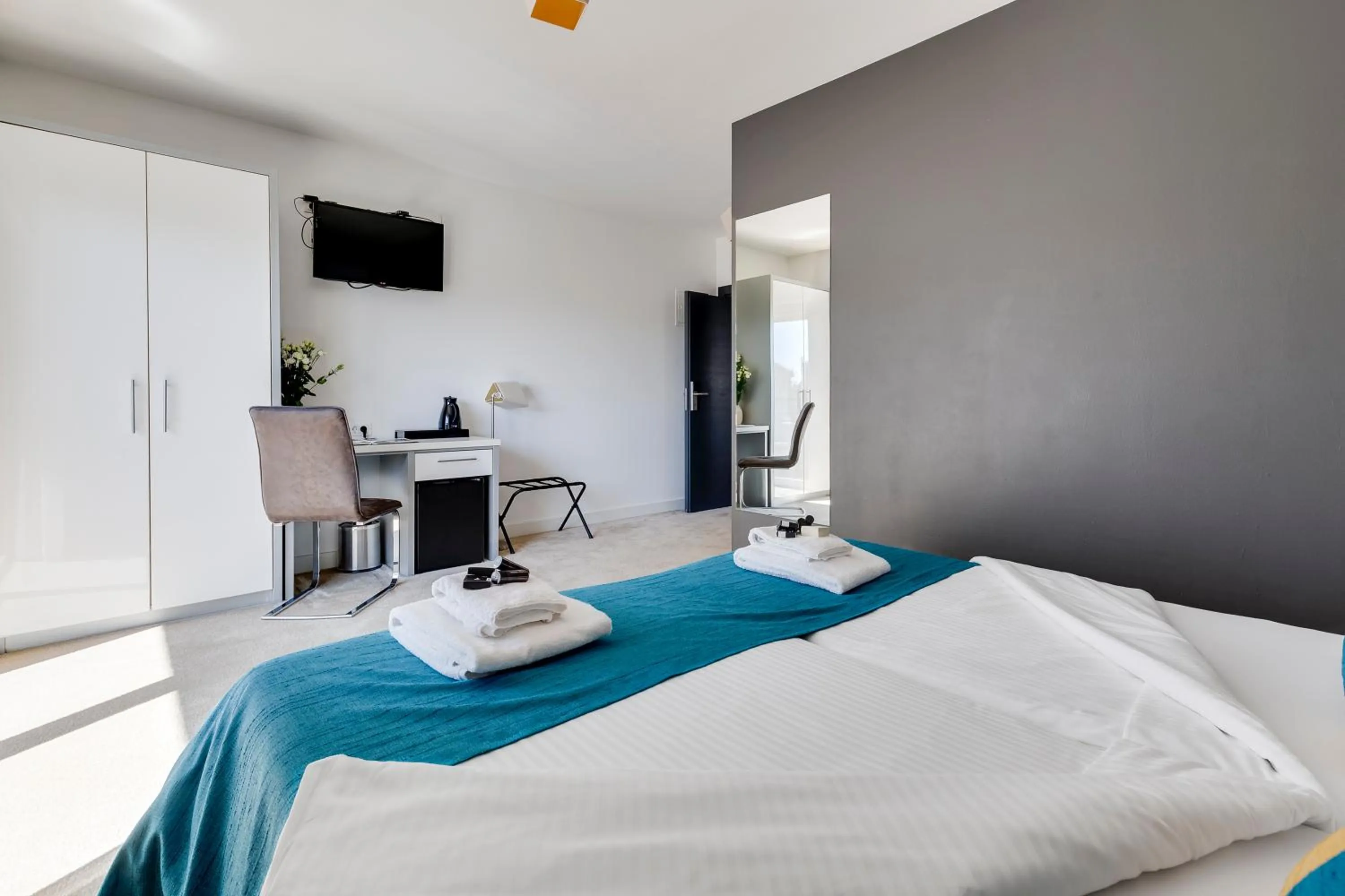 TV and multimedia, Bed in Villa Liburnum