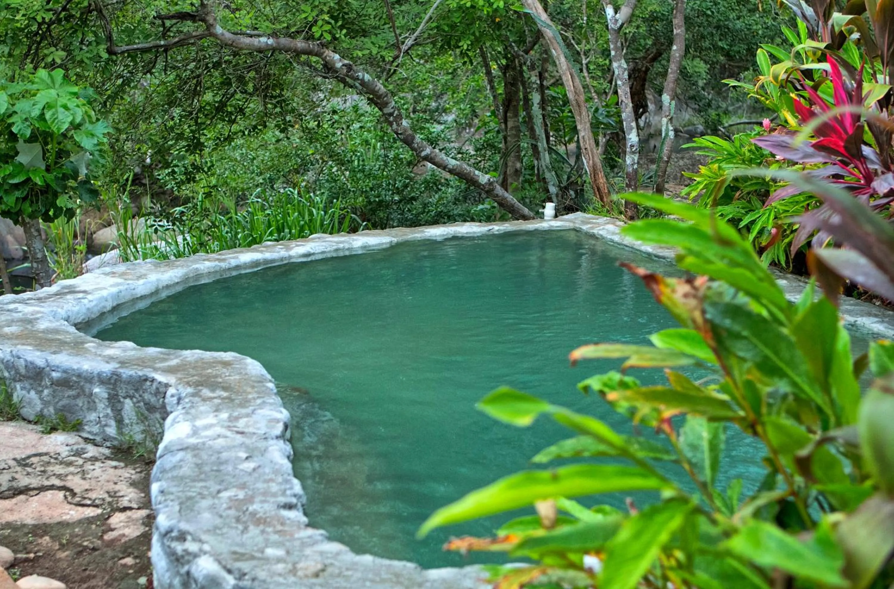 Swimming pool in Cañon de la Vieja Lodge