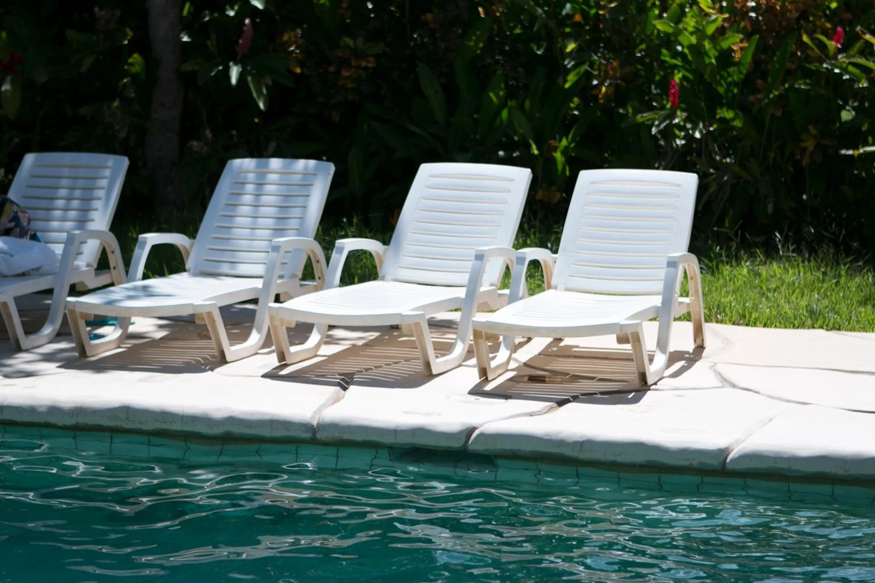 Swimming pool in Cañon de la Vieja Lodge