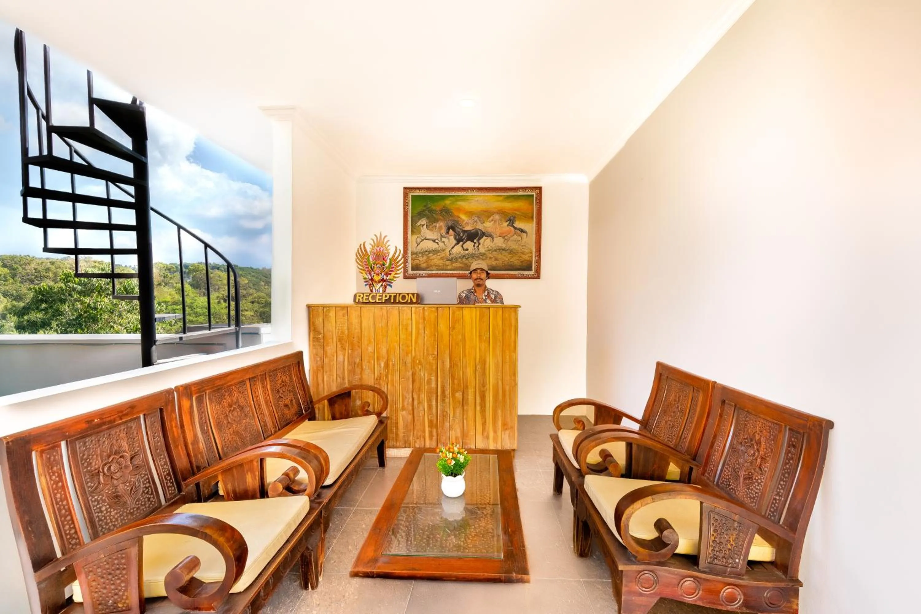 Lobby or reception in Kaylas Hill Resort