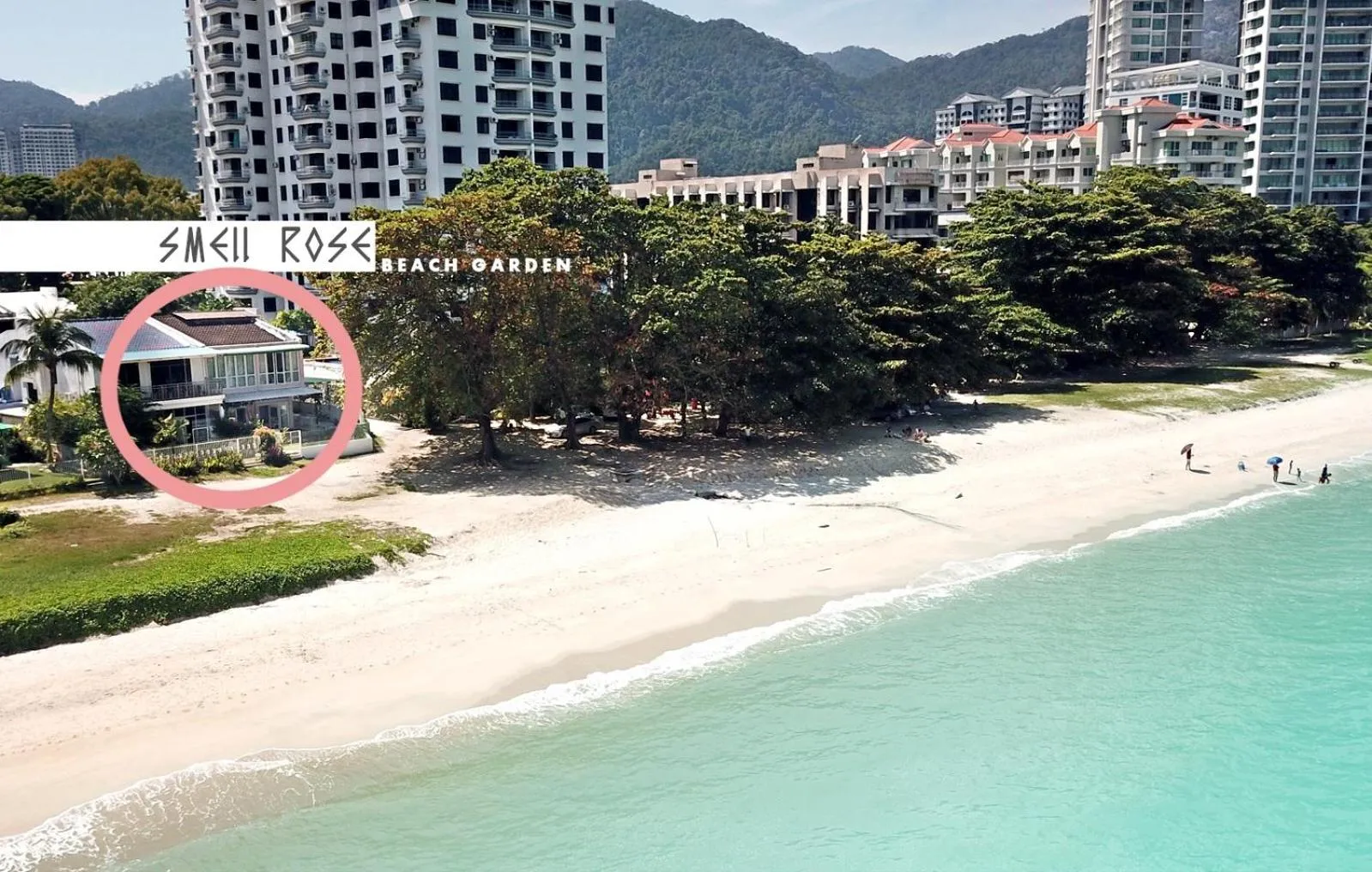 Property building in Smell rose beach garden花语海沙滩花园