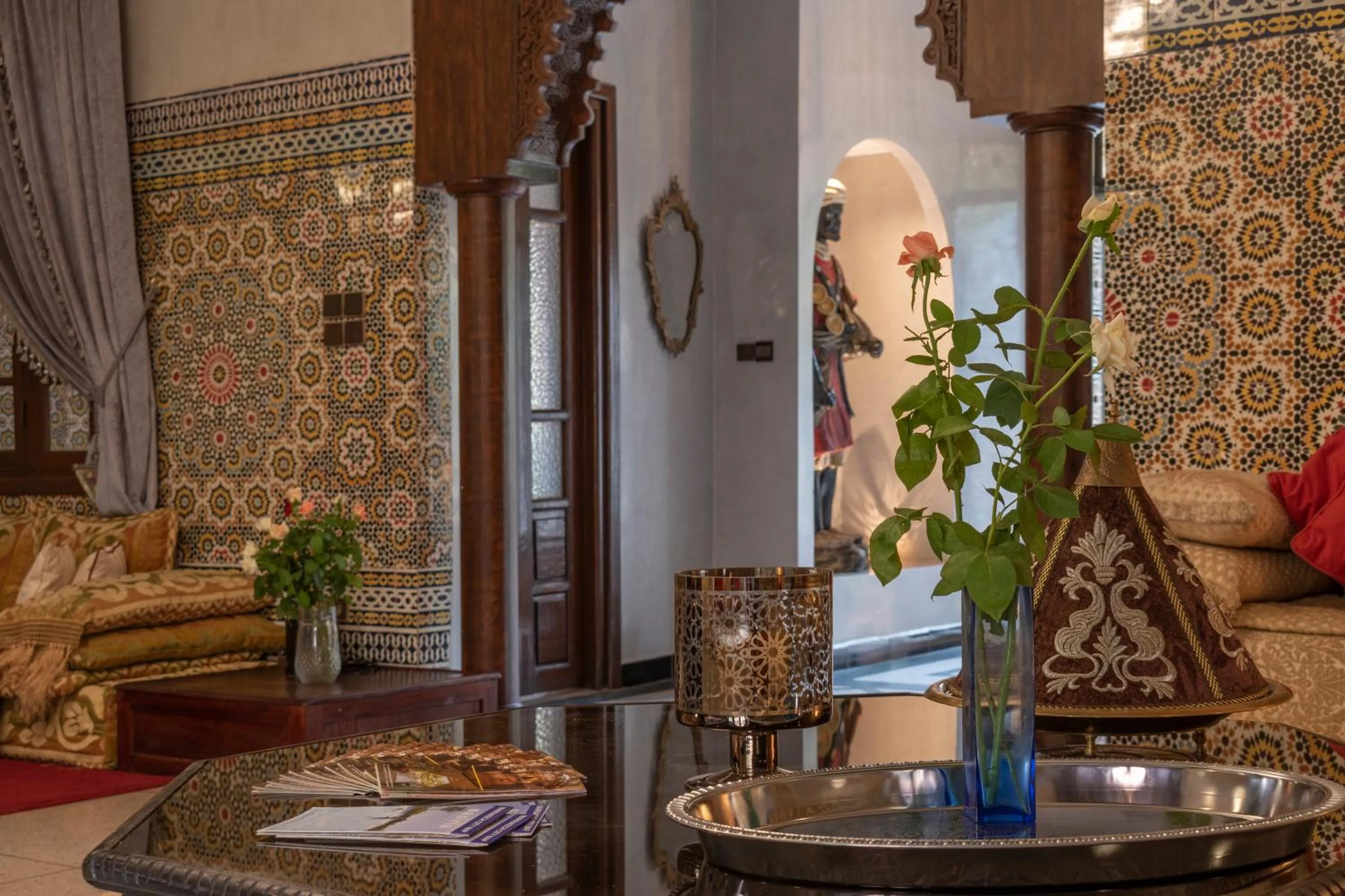 Living room in Villa Soraya Hammam & Jacuzzi
